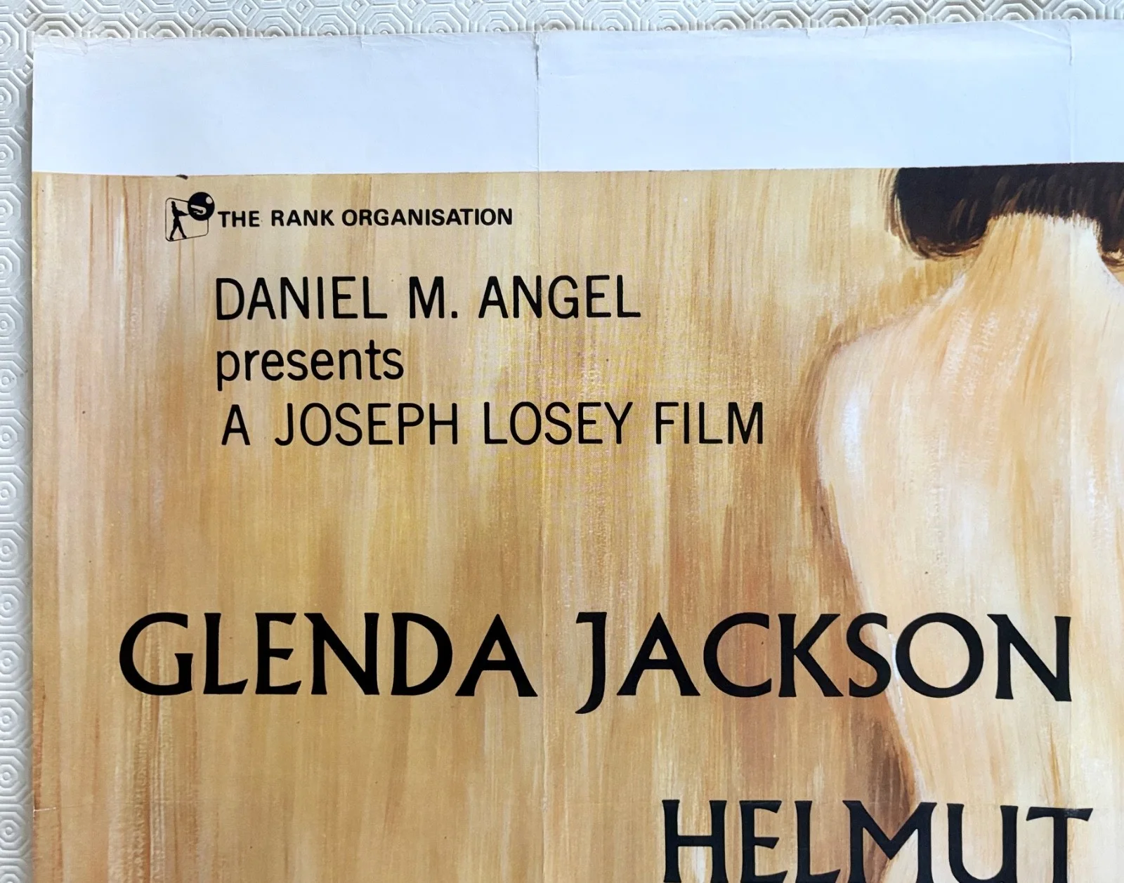 The Romantic Englishwoman Original 1975 Quad Poster Glenda Jackson Michael Caine, изображение 5
