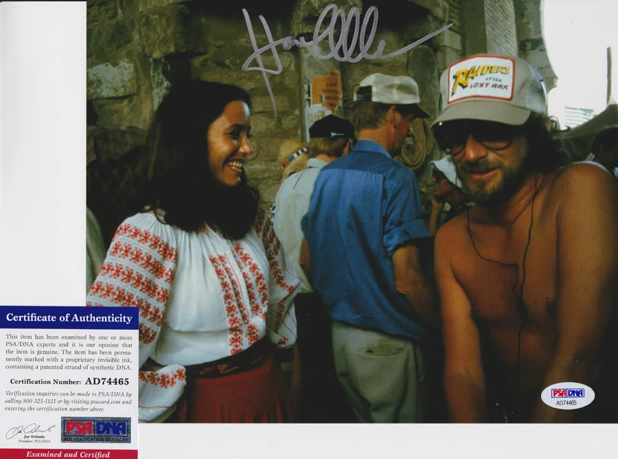 Karen Allen — Karen Allen Raiders Of The Lost Ark Signed Autograph 8x10 Photo PSA/DNA COA #3