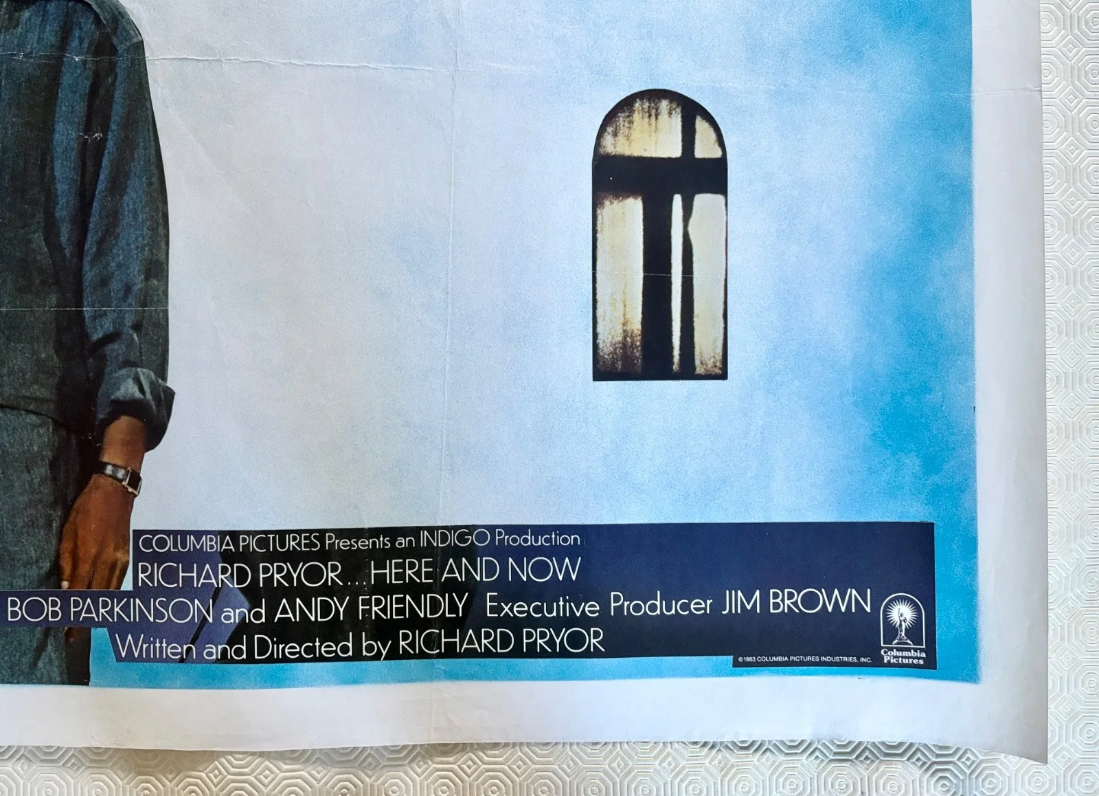 Richard Pryor Here and Now Original 1983 Quad Poster, image 3