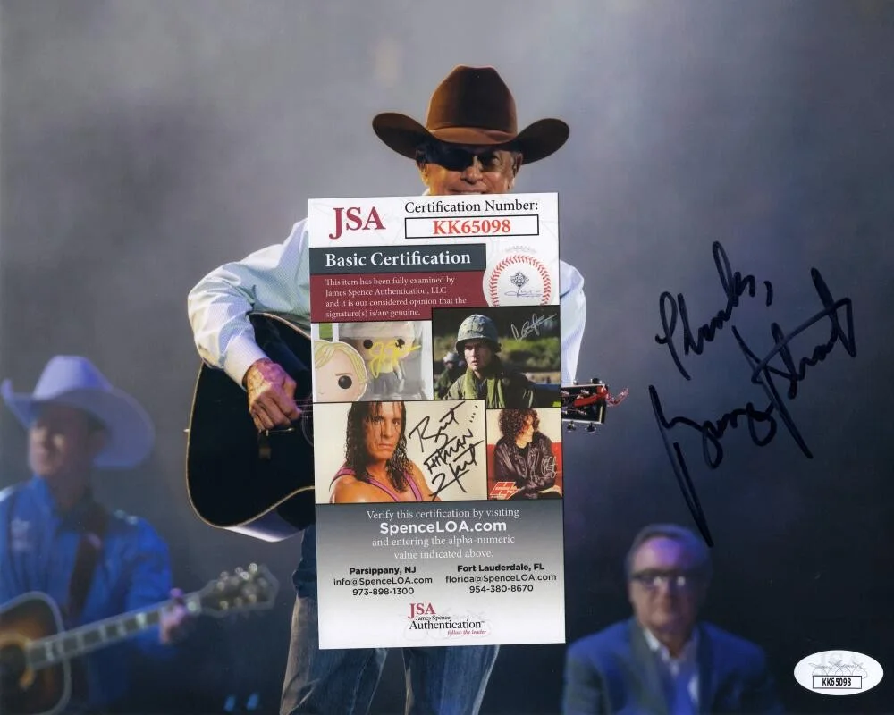 George Strait — George Strait Signed Autograph 8x10 Photo - All My Exes Live in Texas w/ JSA COA, image 2