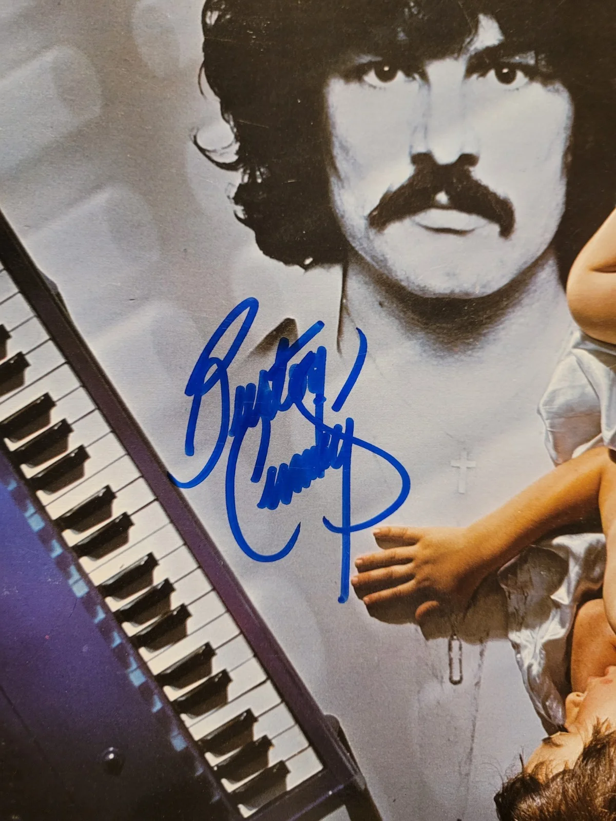 Burton Cummings Guess Who Signed Autograph Lp Vinyl Cover PSA Dream Of A Child, изображение 3