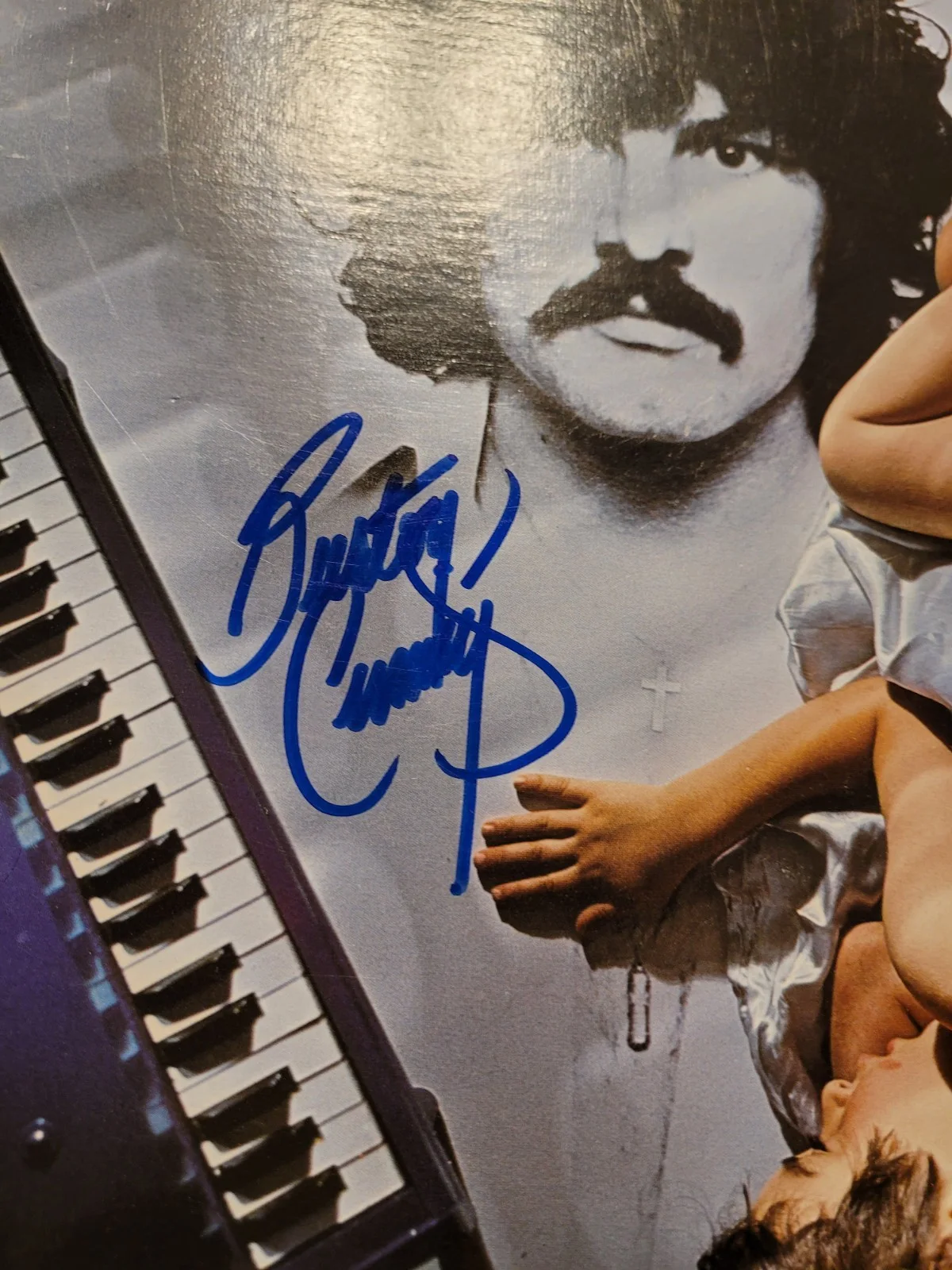 Burton Cummings Guess Who Signed Autograph Lp Vinyl Cover PSA Dream Of A Child, изображение 5