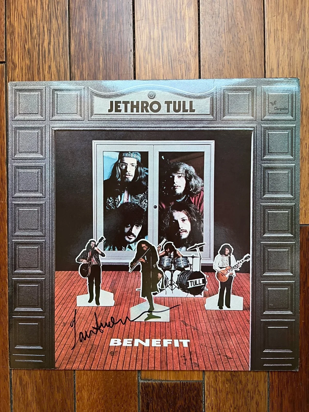 Jethro Tull Ian Anderson Benefit Signed Autographed Album Record LP w/COA, изображение 4