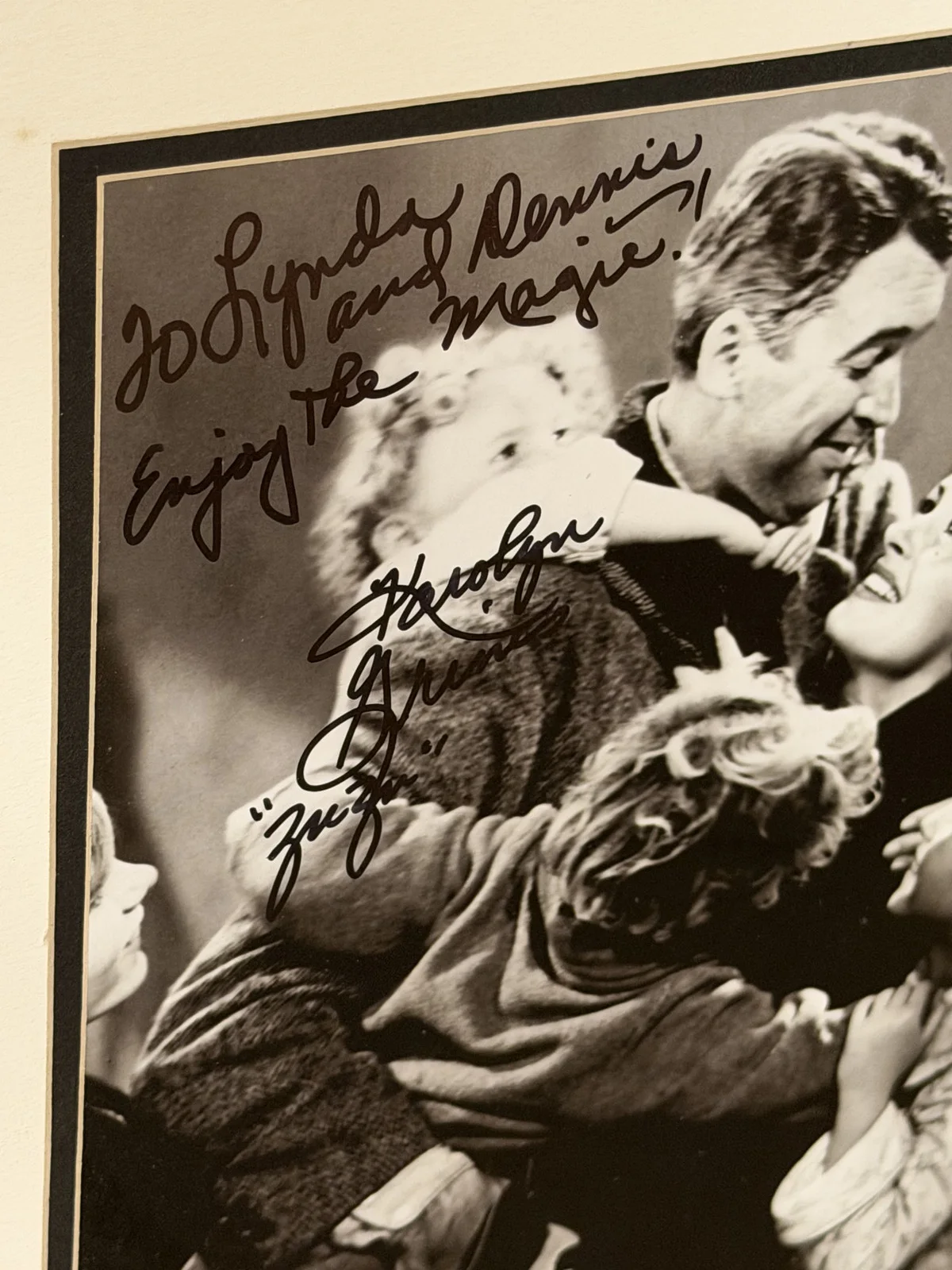 Cast — Karolyn Grimes Zuzu Autographed 11x14 Photo, image 2