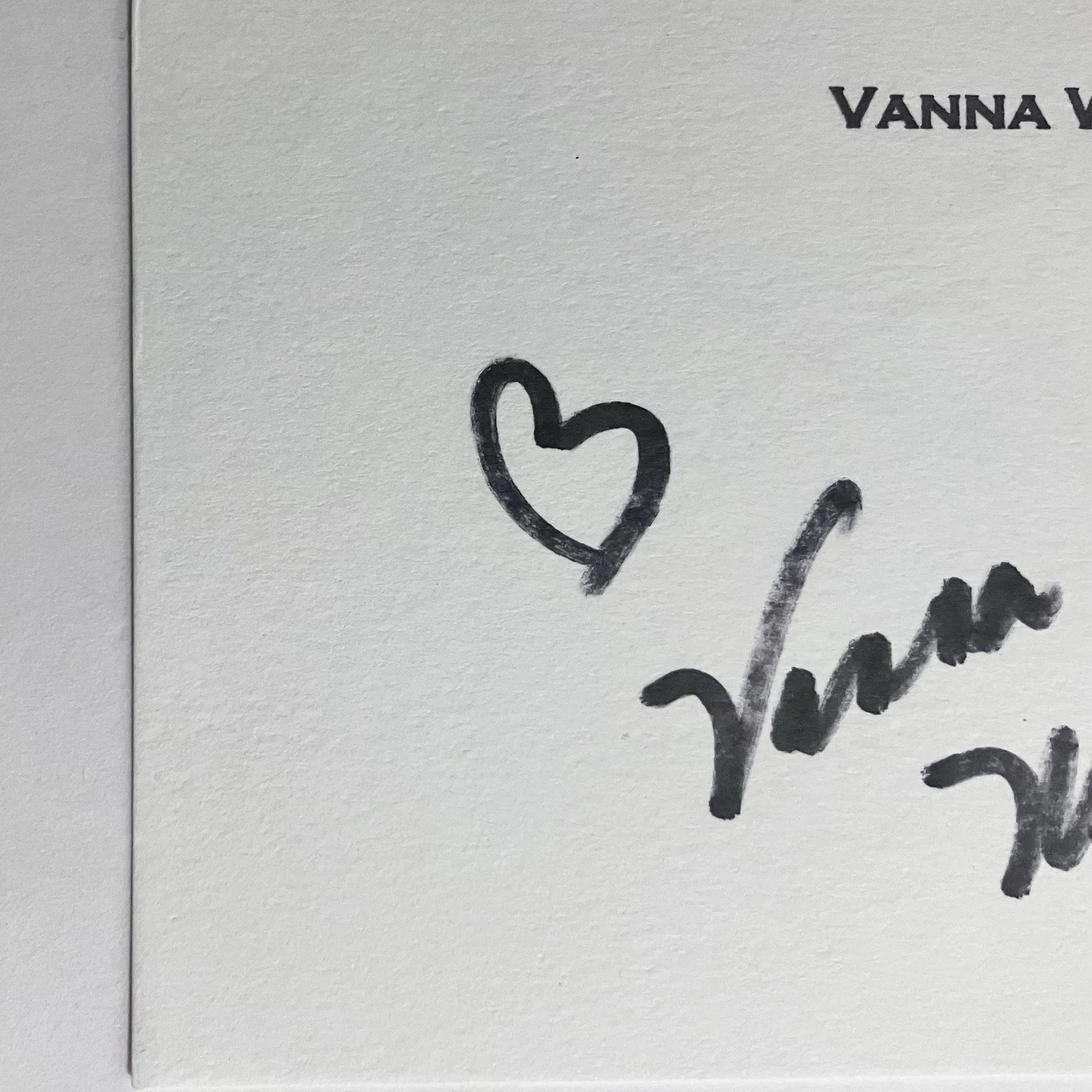 Vanna White — VANNA WHITE Signed 3x5 Card / WHEEL OF FORTUNE Game Show / AUTHENTIC Signature!!, изображение 3