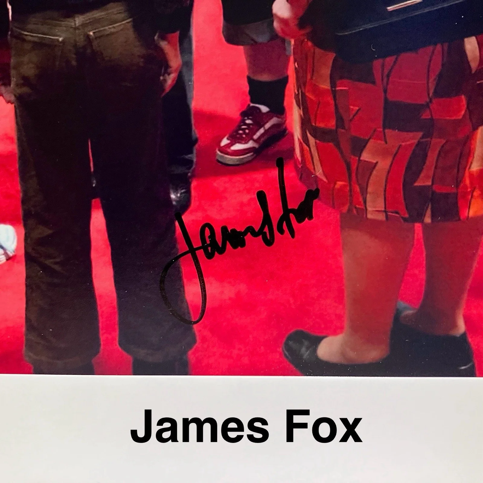 James Fox — Signed CHARLIE & THE CHOCOLATE FACTORY 8x10 / JAMES FOX As Mr. Salt / BRIT ACTOR, image 5