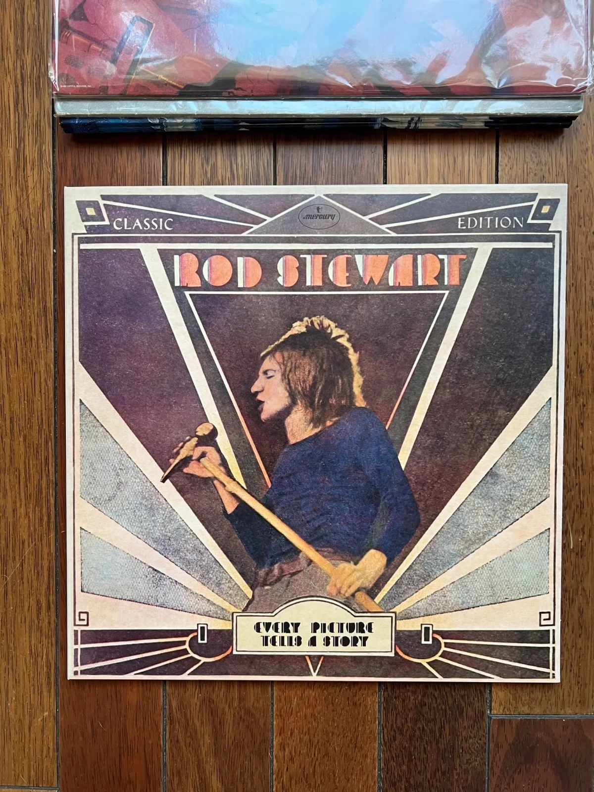 Rod Stewart Every Picture Tells A Story Signed Autographed Album Record LP w/COA, изображение 5