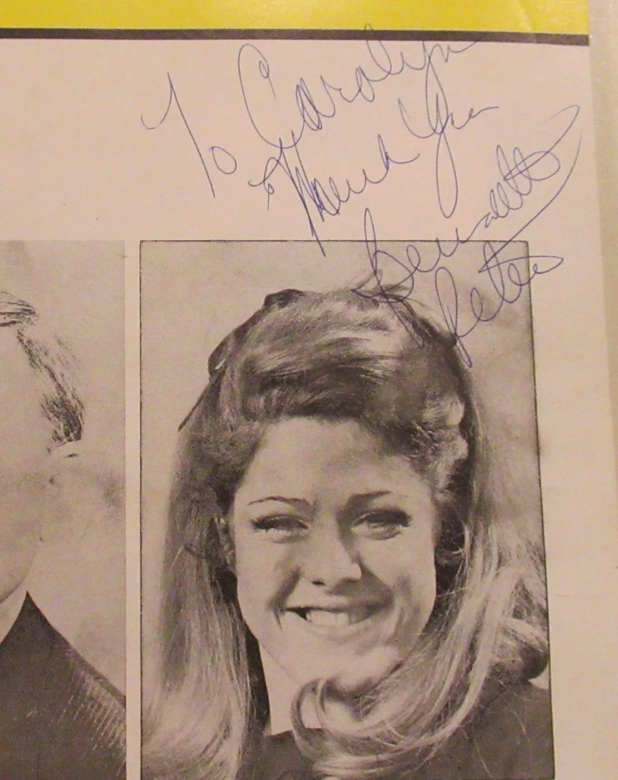 MICKEY ROONEY, BERNADETTE PETERS — SIGNED IN PERSON MICKEY ROONEY BERNADETTE PETERS "W. C." FIELDS PLAY 1970 FLOP, image 4