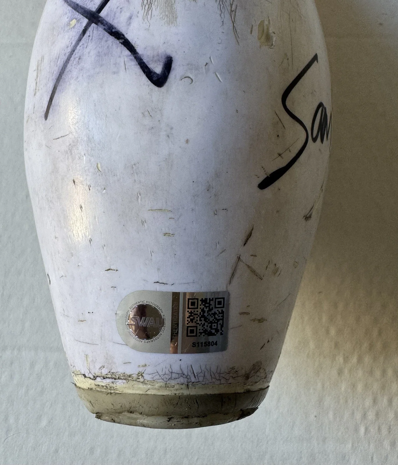 JEFF BRIDGES & Steve Buscemi Sam Elliot Signed BOWLING PIN The Dude SWAU COA x3, изображение 4