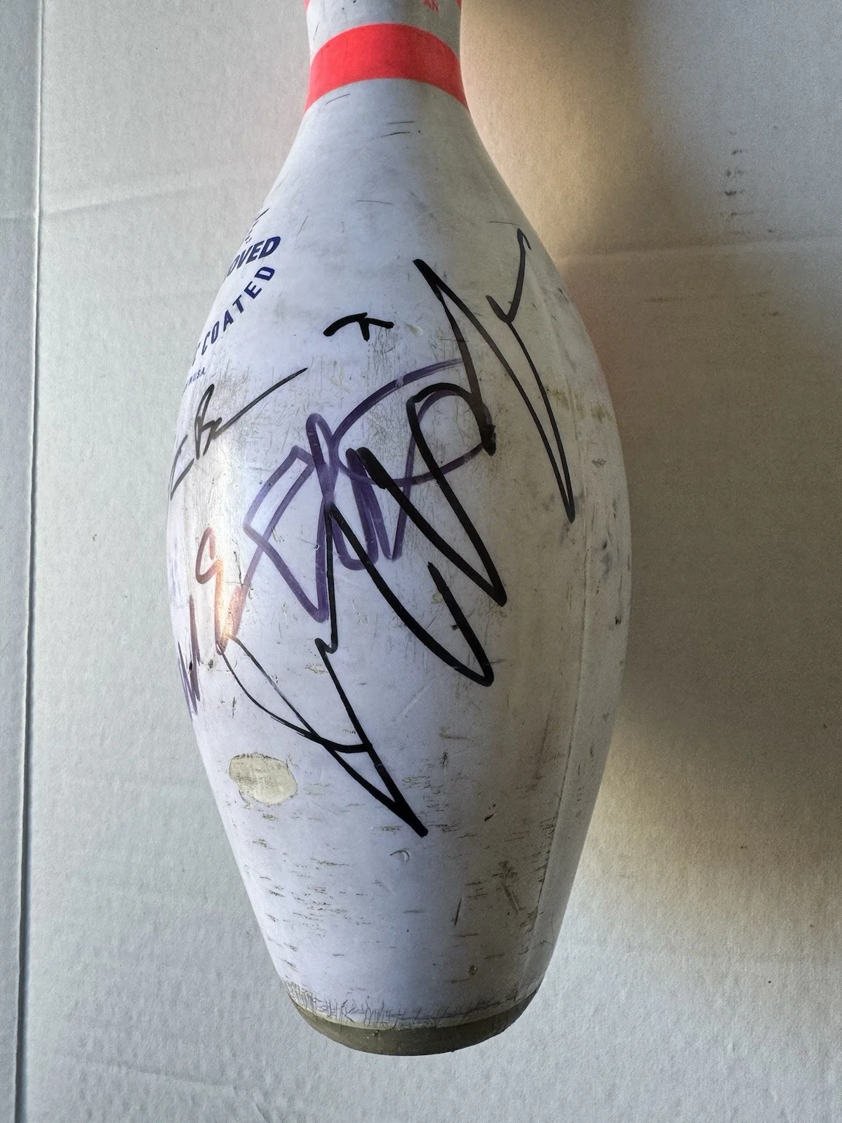 JEFF BRIDGES & Steve Buscemi Sam Elliot Signed BOWLING PIN The Dude SWAU COA 2, image 3