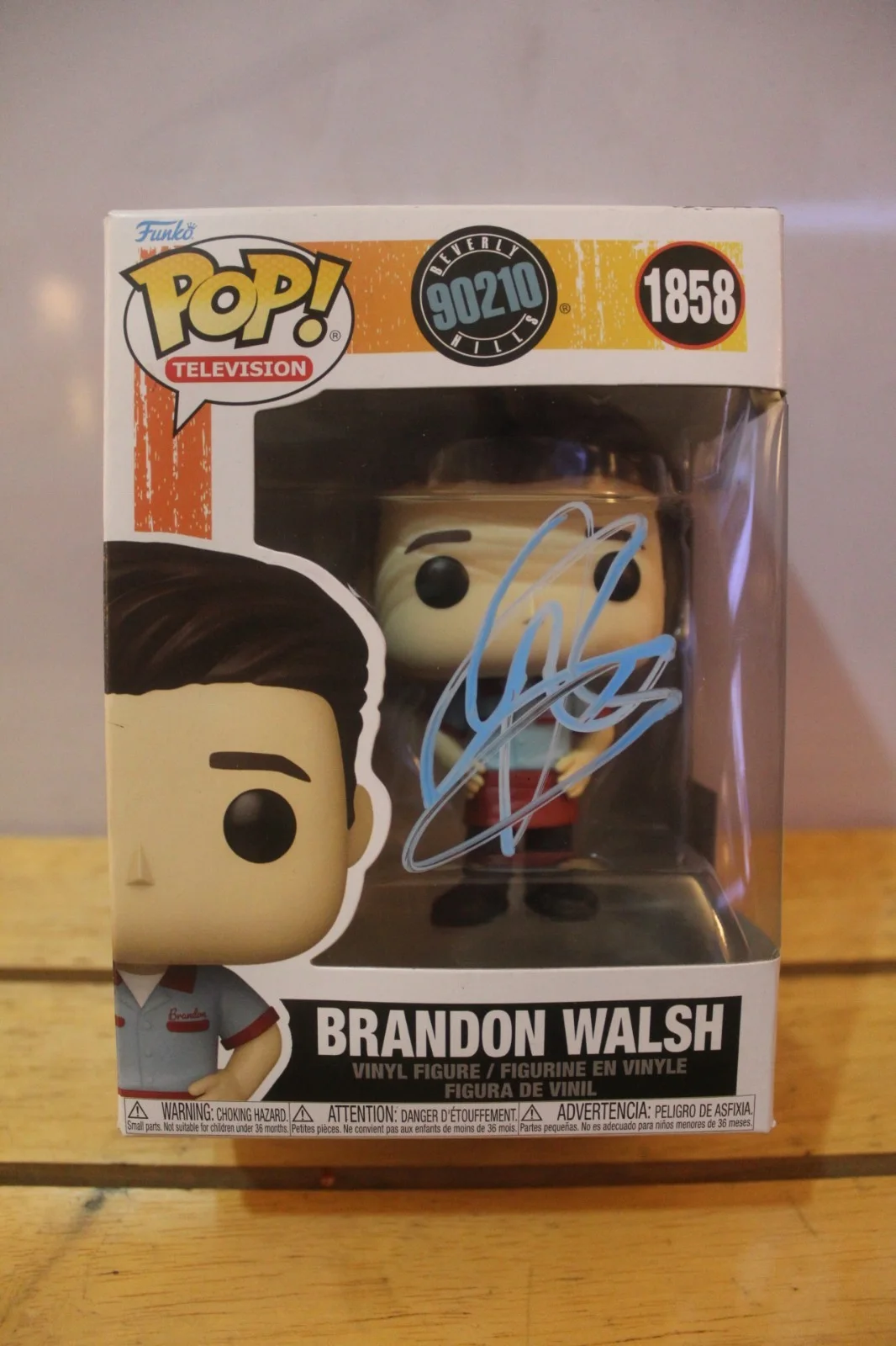 Jason Priestley — Signed Pop #1858 - Beverly Hills 90210 - Brandon Walsh, Jason Priestley + C.O.A.
