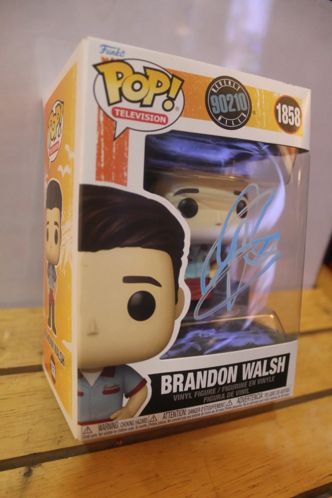 Jason Priestley — Signed Pop #1858 - Beverly Hills 90210 - Brandon Walsh, Jason Priestley + C.O.A., изображение 2