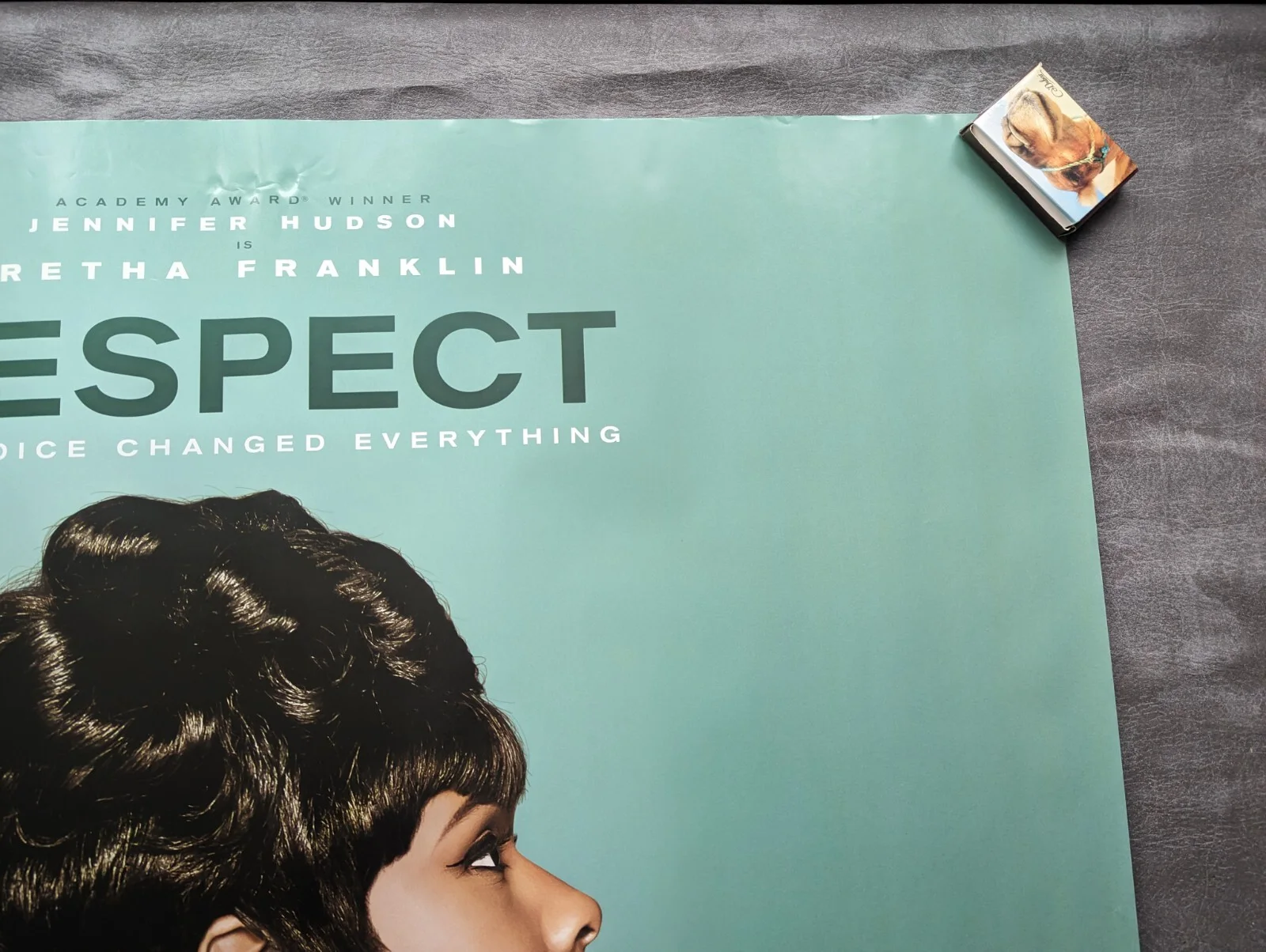 RESPECT - ORIGINAL UK QUAD CINEMA POSTER - Aretha Franklin Jennifer Hudson, изображение 4