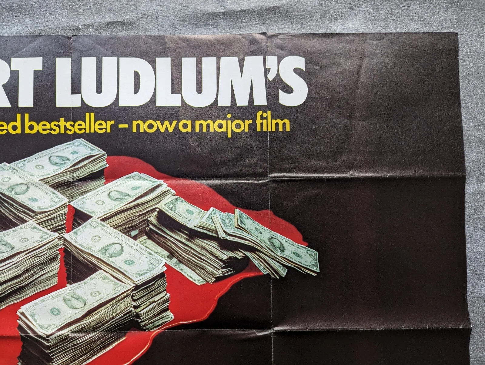 The Holcroft Covenant - 1985 Robert Ludlum Original UK Quad Cinema Poster Rare, изображение 3