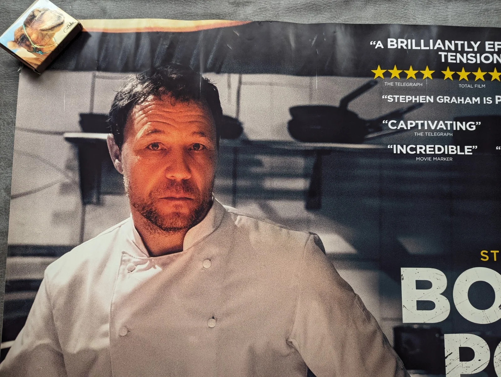 Boiling Point (2021) Original Quad Poster - Rare - Stephen Graham, image 3