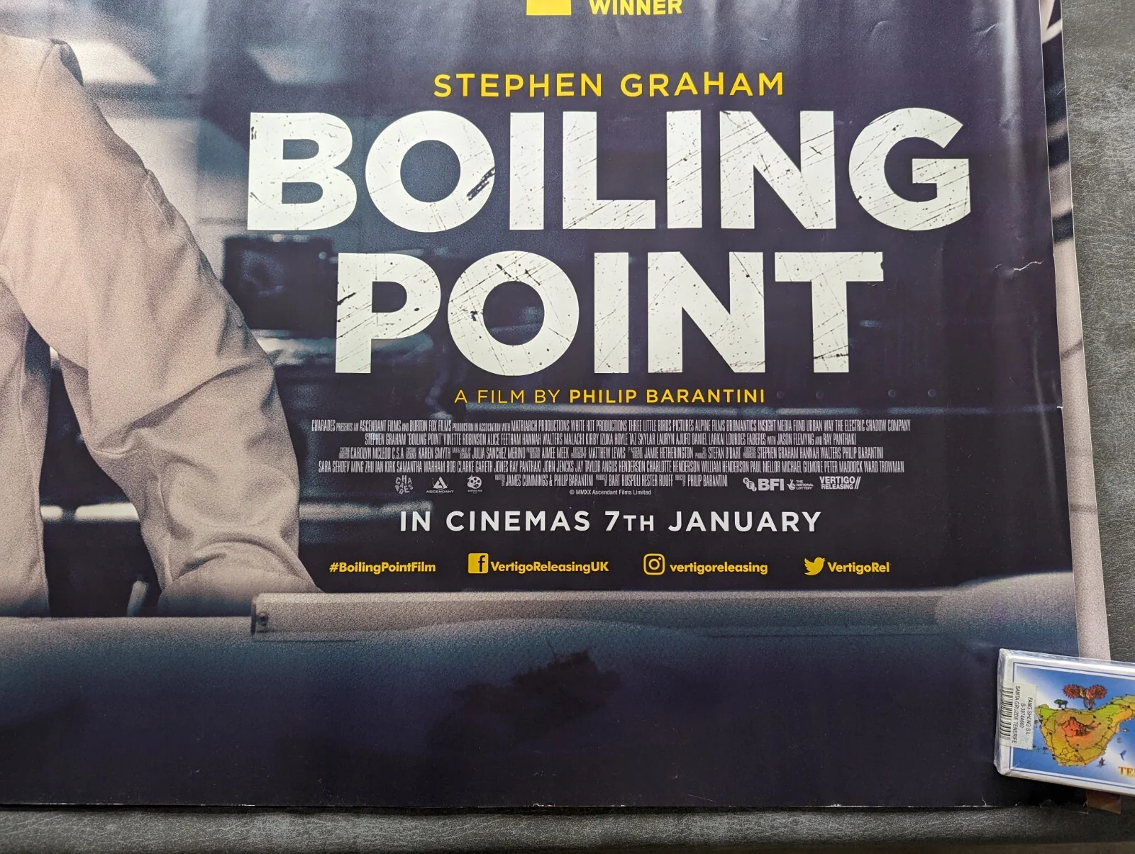 Boiling Point (2021) Original Quad Poster - Rare - Stephen Graham, image 5