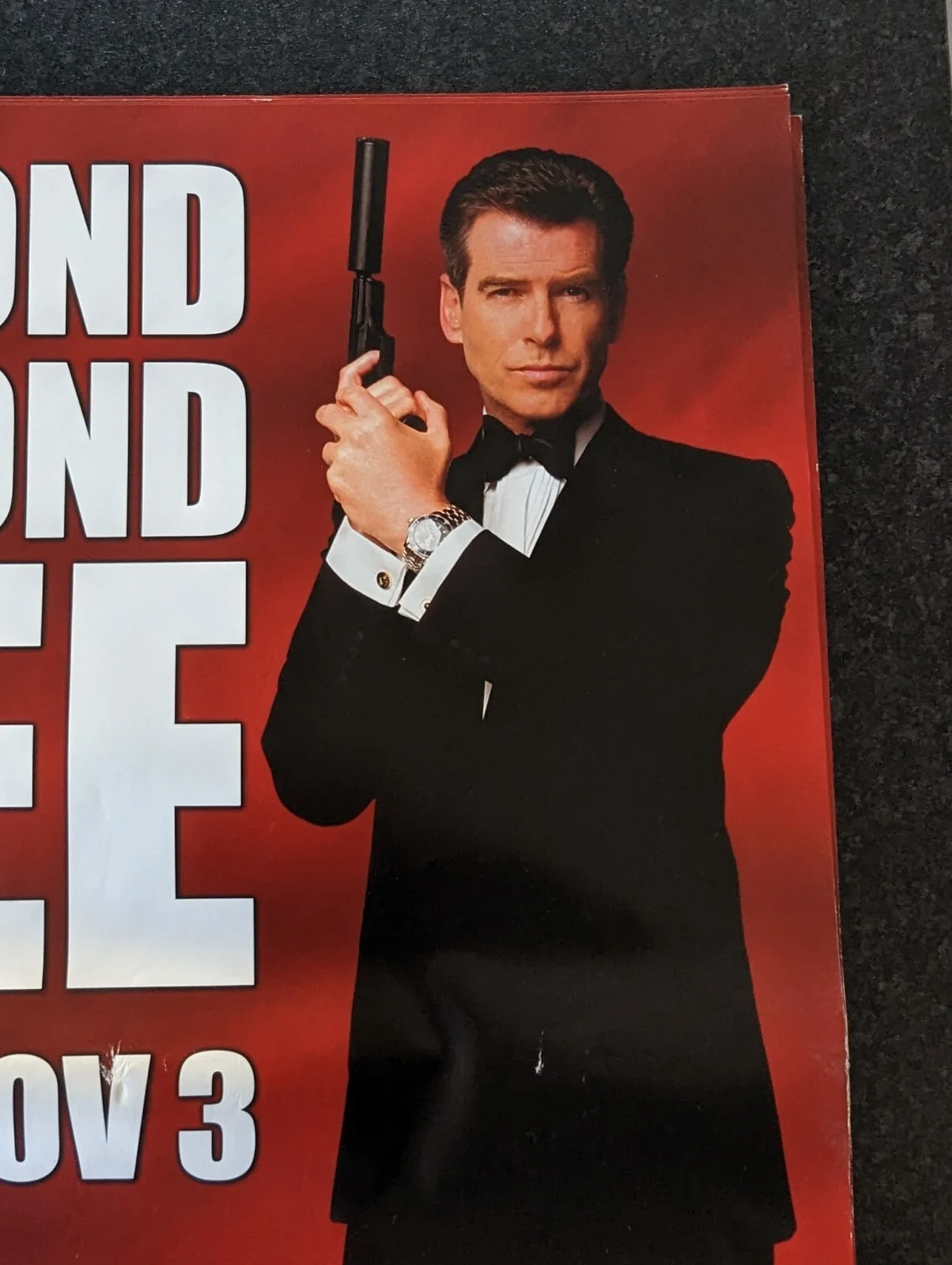 DIE ANOTHER DAY JAMES BOND 007 DVD STORE PROMO POSTER BROSNAN - 2003, изображение 3
