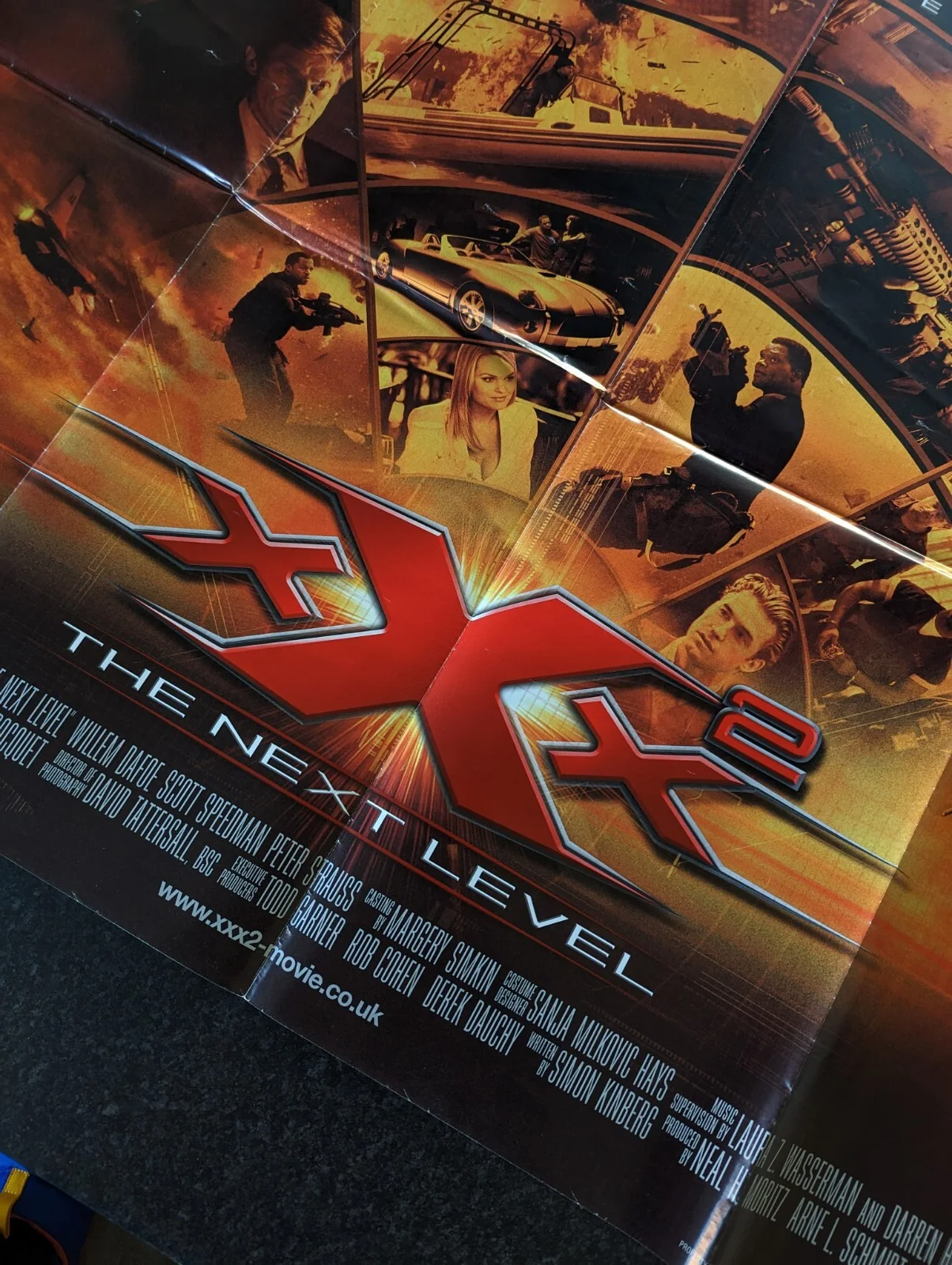 xXx 2 - The Next Level - UK QUAD (30"x 40") ORIGINAL CINEMA POSTER - ICE CUBE, изображение 4
