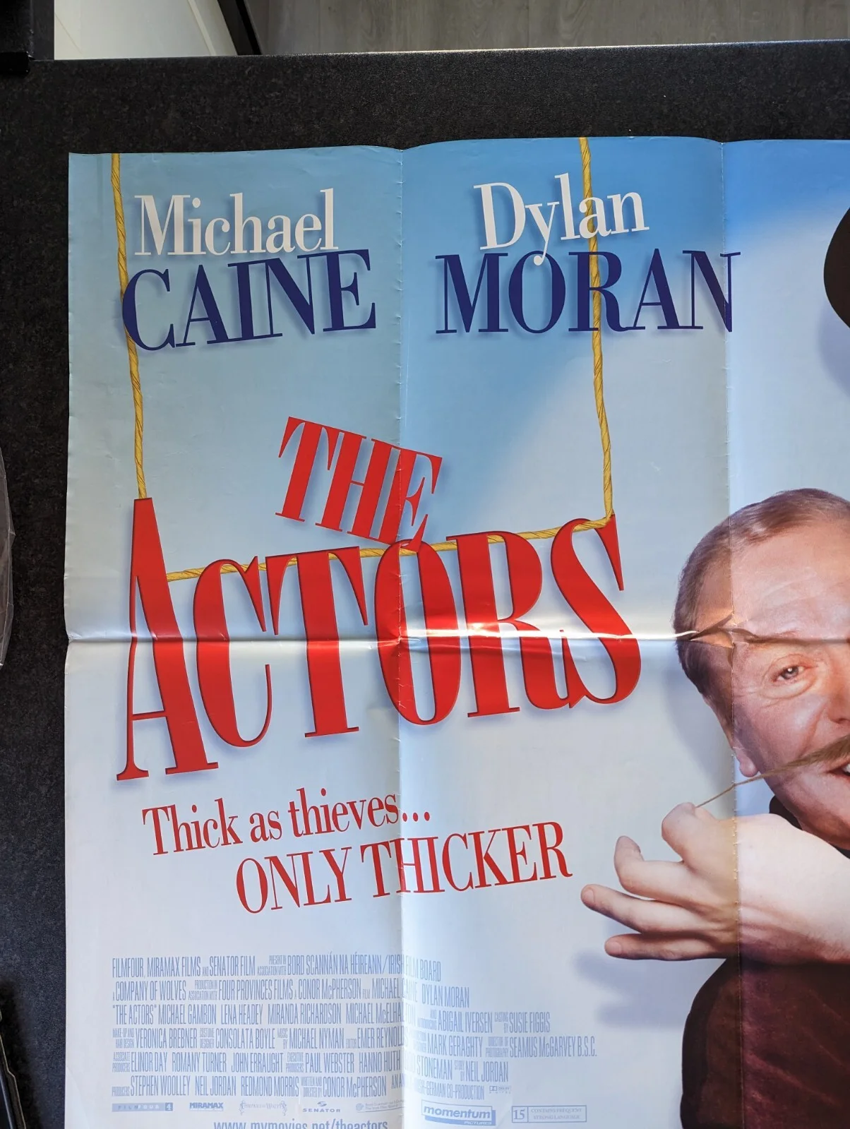 THE ACTORS - UK QUAD (30"x 40") ORIGINAL CINEMA POSTER MICHAEL CAINE, изображение 4