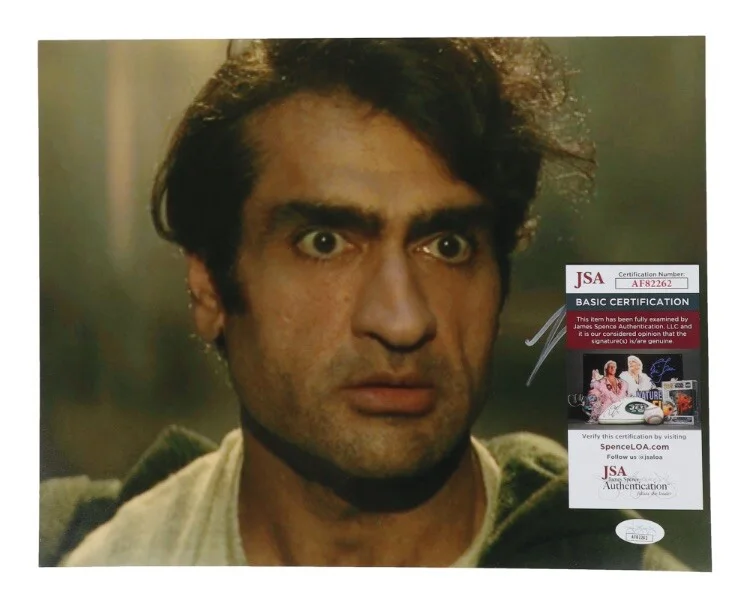 Kumail Nanjiani — Kumail Nanjiani Autographed 11X14 Photo Obi-Wan Kenobi Haja Estree JSA AF82262, изображение 3