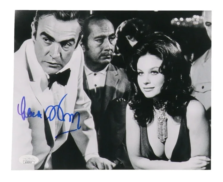 Lana Wood — LANA WOOD Signed JAMES BOND Diamonds Are Forever 8x10 Photo Autograph JSA COA