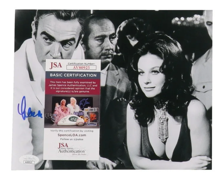 Lana Wood — LANA WOOD Signed JAMES BOND Diamonds Are Forever 8x10 Photo Autograph JSA COA, изображение 2