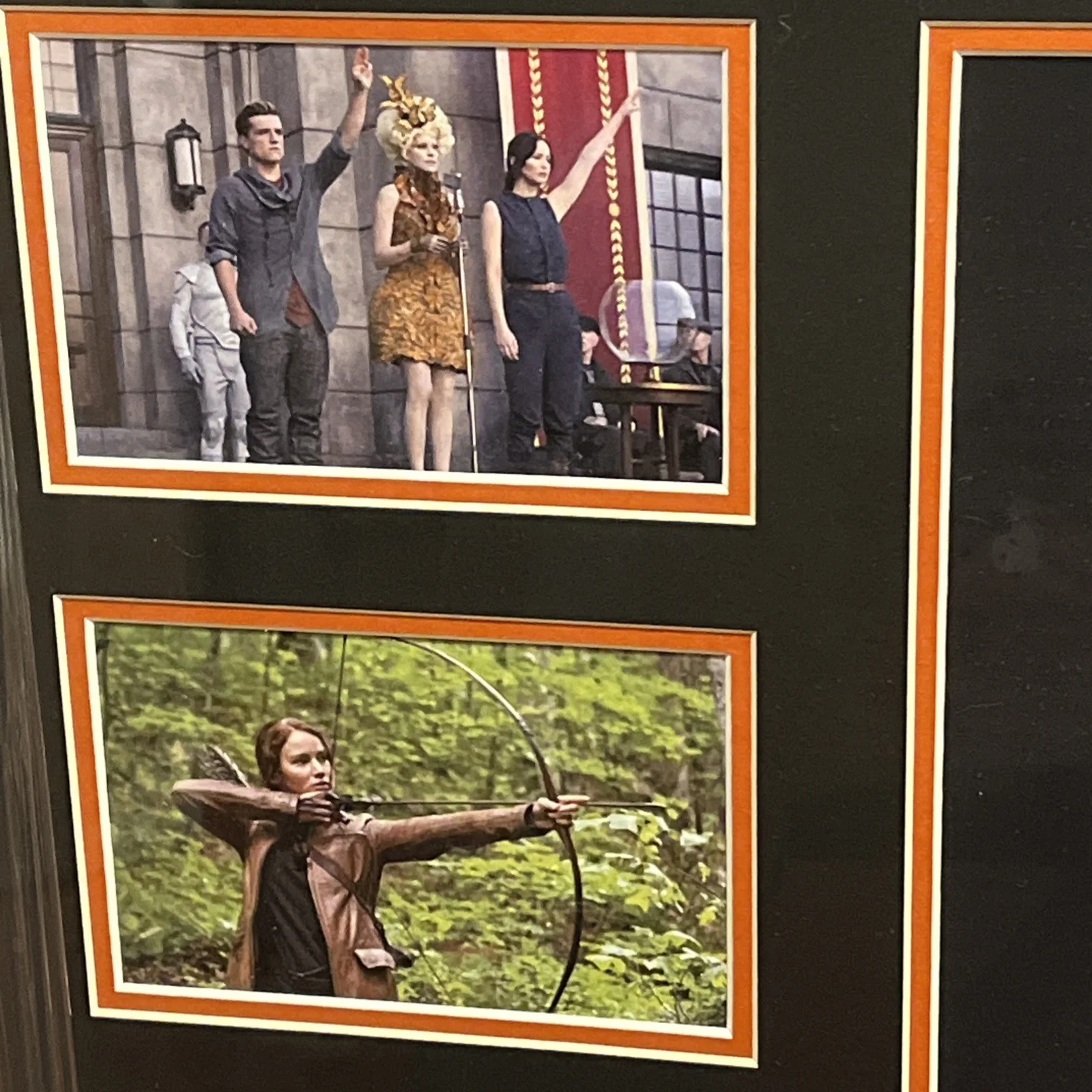 Jennifer Lawrence Josh Hutcherson Liam Hemsworth — Hunger Games Jennifer Lawrence 11 Cast Members Autographs & collage 27”x32” JSA, изображение 5