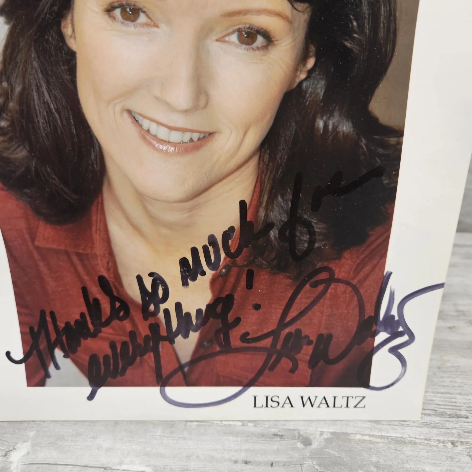 Lisa Waltz — Lisa Waltz "Brighton Beach Memoirs" AUTOGRAPH Signed Autographed 8x10 Photo, изображение 3