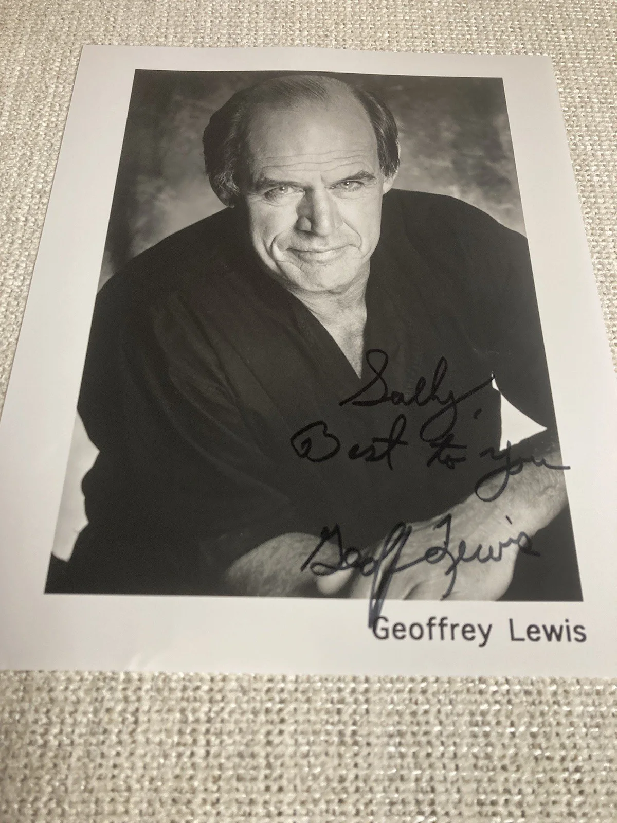 geoffrey lewis — Autograph Picture of Geoffrey Lewis -actor Deceased, image 4