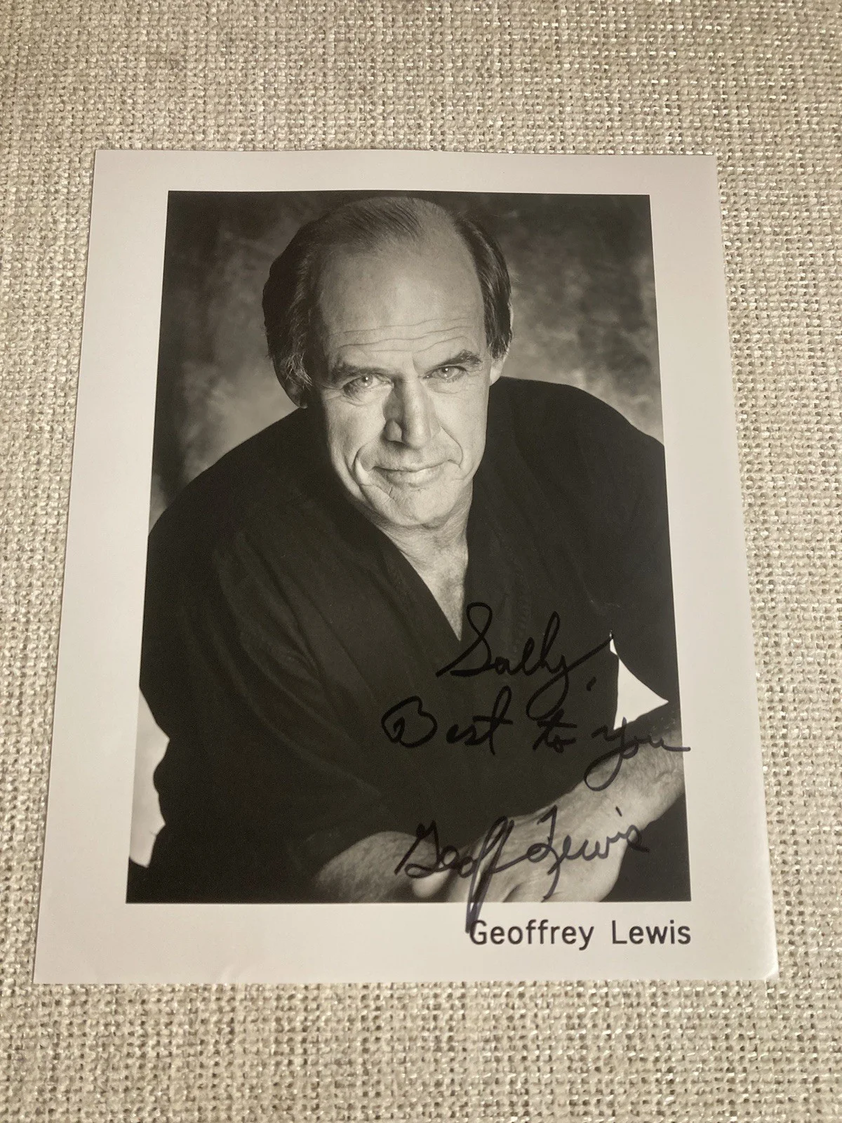 geoffrey lewis — Autograph Picture of Geoffrey Lewis -actor Deceased, image 5