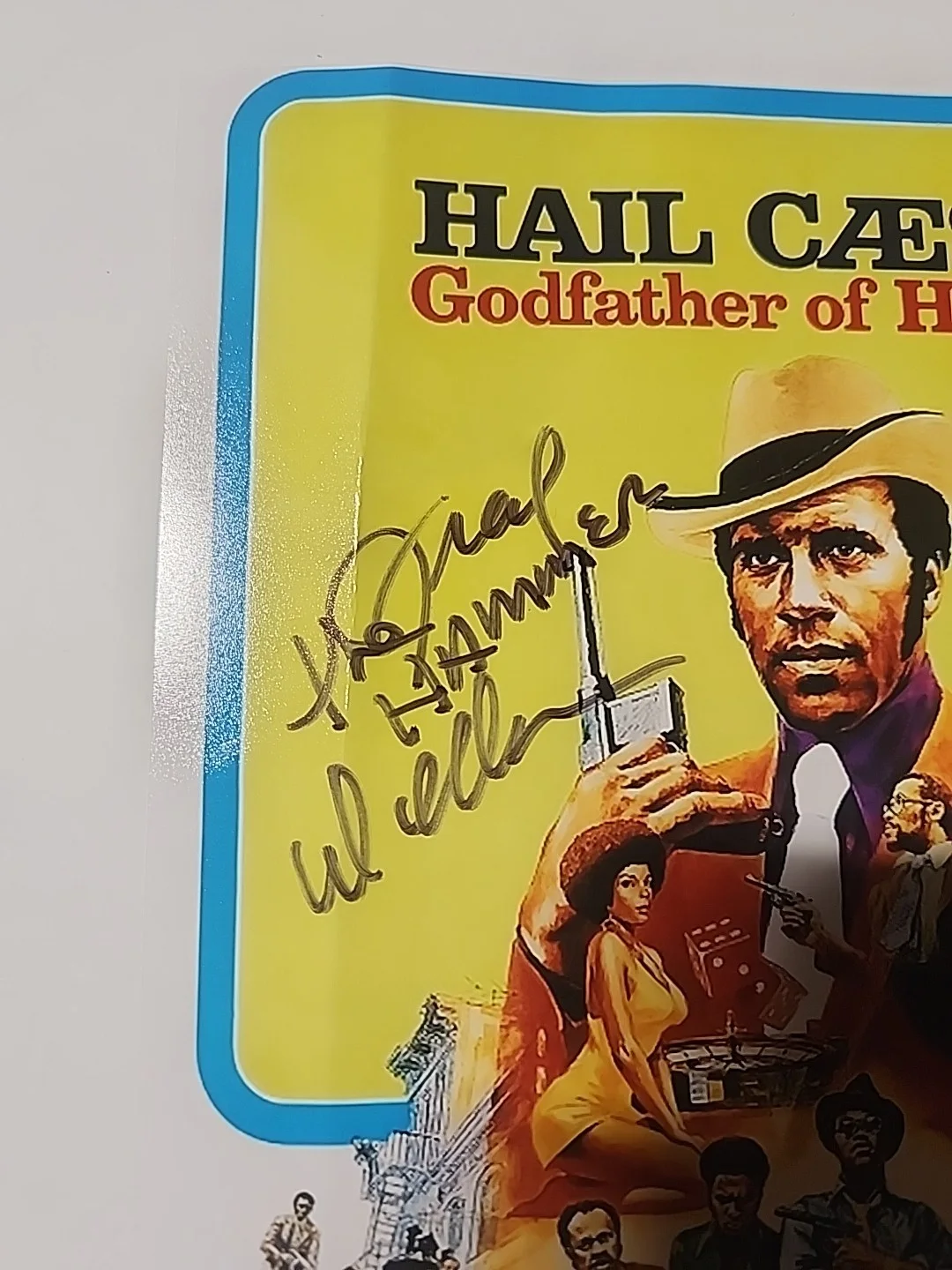 Fred The Hammer Williamson Signed Autograph 8X10 Photo COA BAS Beckett #BG36451, image 2