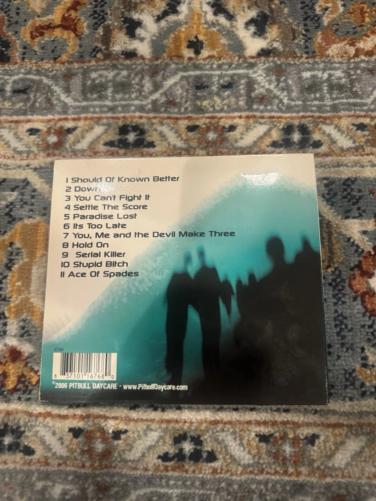 You Me & The Devil Make Three by Pitbull Daycare (CD 2006) SIGNED AUTOGRAPHED, image 3