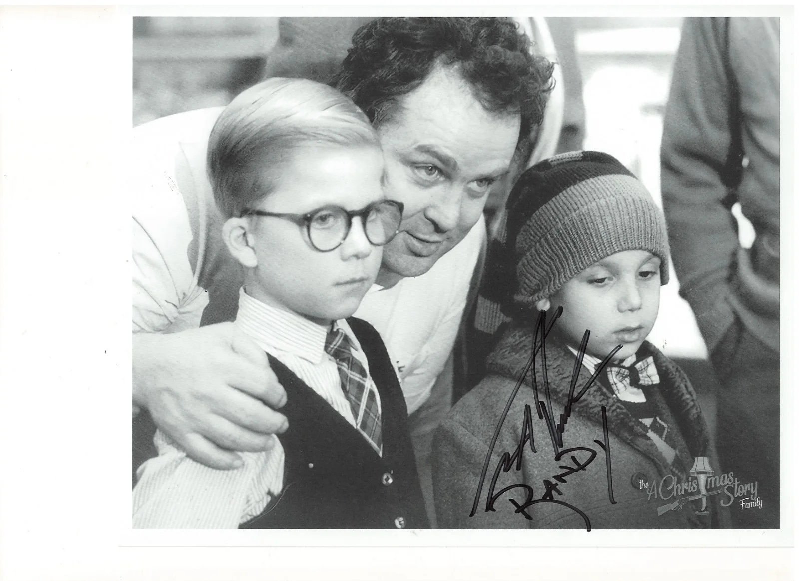 IAN PETRELLA — IAN PETRELLA RANDY A CHRISTMAS STORY RARE SIGNED CHRISTMAS STORY PHOTO W PROOF