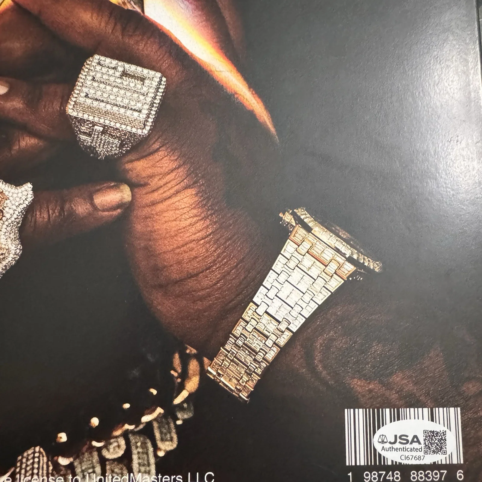 BIGXTHAPLUG SIGNED TAKE CARE LP VINYL RECORD ALBUM BIG X THA PLUG JSA COA, image 4