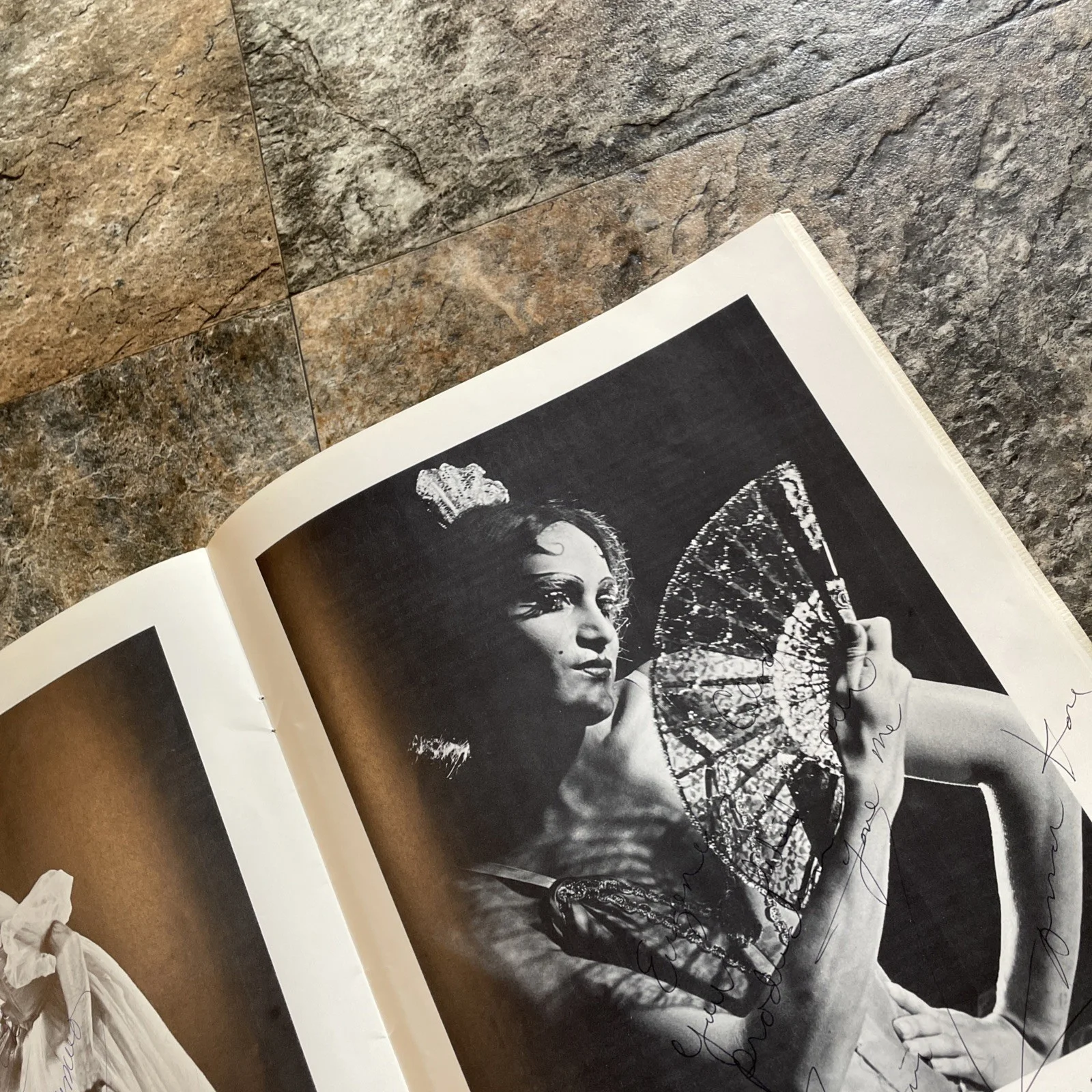 Signed Photographs of members of LES BALLETS TROCKADERO DE MONTE CARLO In Book, изображение 4