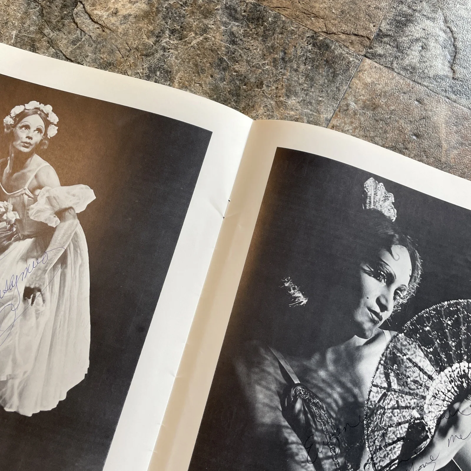 Signed Photographs of members of LES BALLETS TROCKADERO DE MONTE CARLO In Book, изображение 5