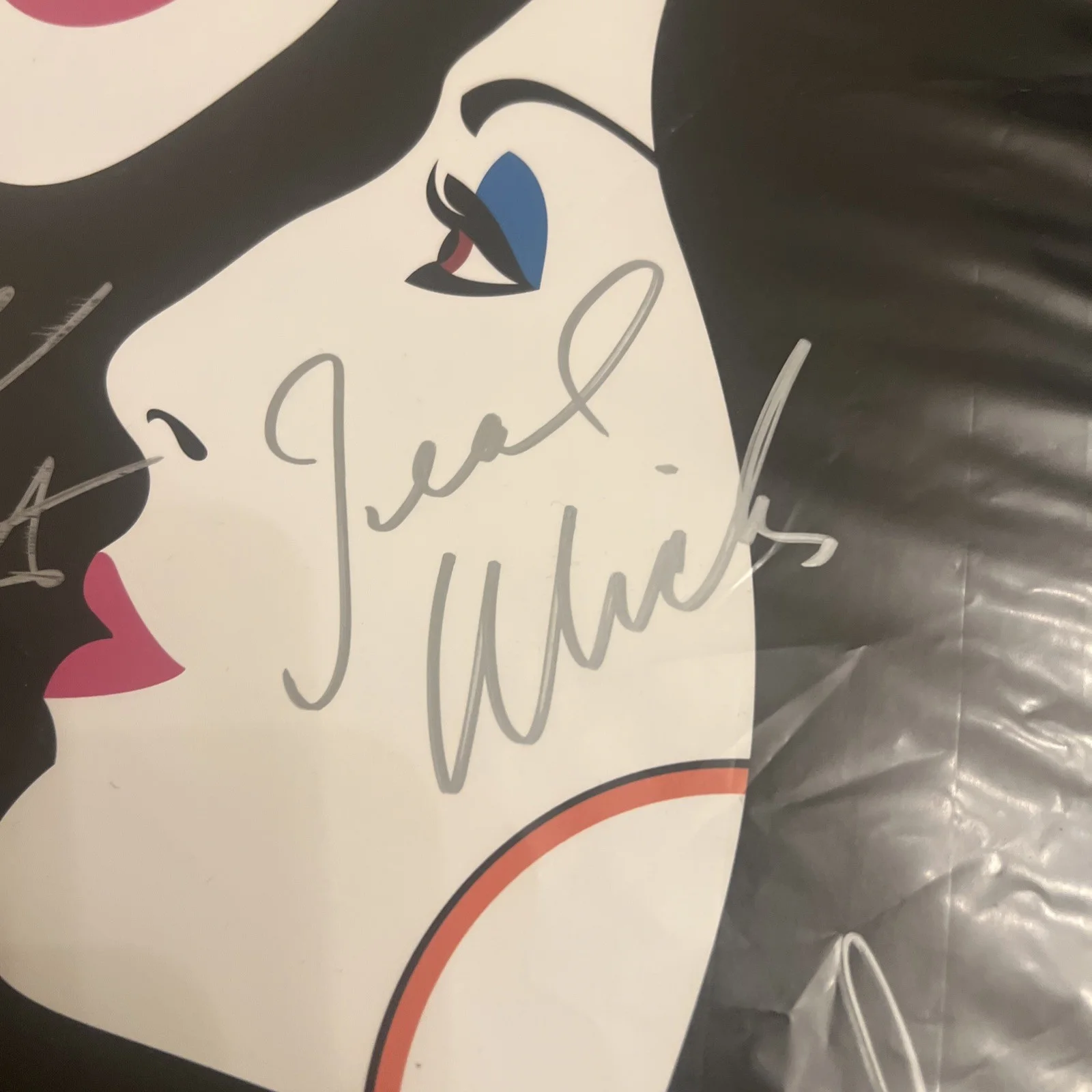 Cher Show Broadway Stephanie J Block Micaela Diamond Teal Wicks Signed Poster, image 4