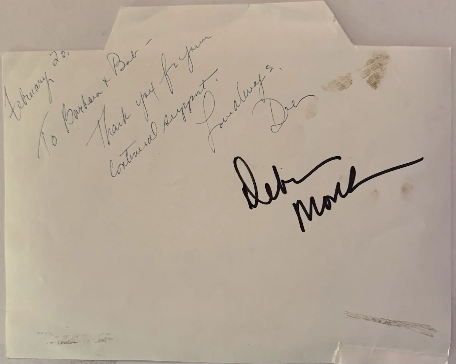 Pump Boys & Dinettes Signed Cast Photo in Frame - Debra Monk, image 3