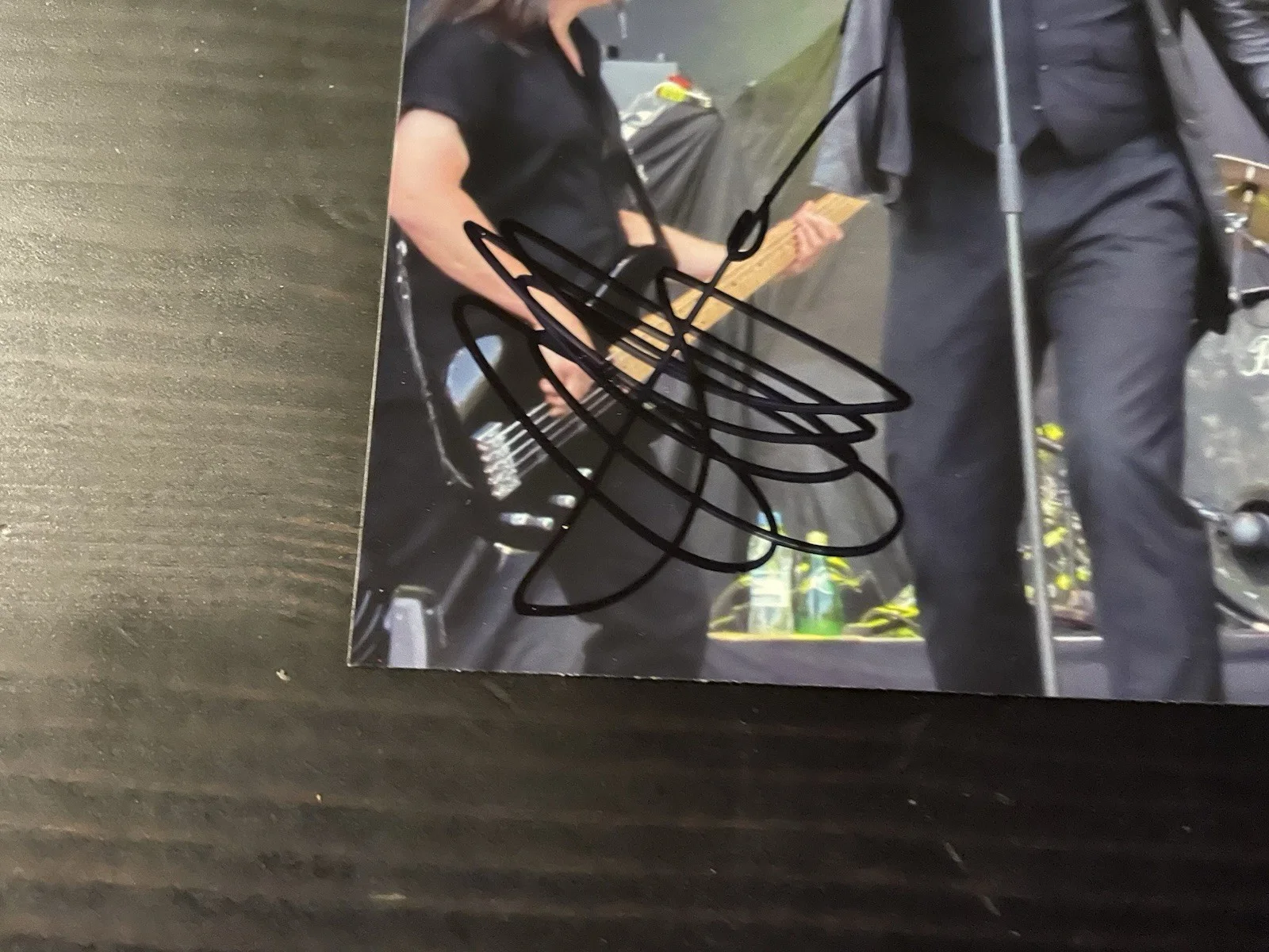 Michael Wilton & Eddie Jackson Signed 8x10 Queensryche Photo Autographed, изображение 3
