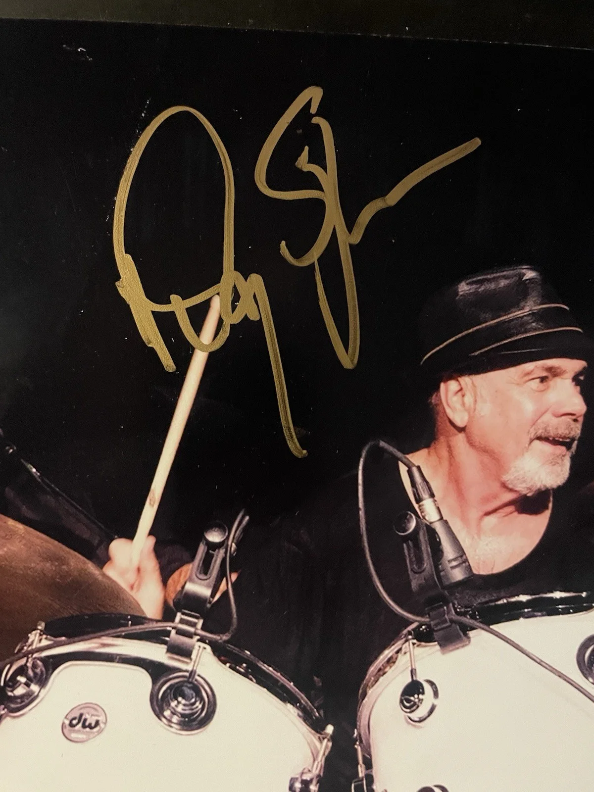 Danny Seraphine Signed 8x10 Chicago Rock N Roll Hall Of Fame Photo Autographed, изображение 2
