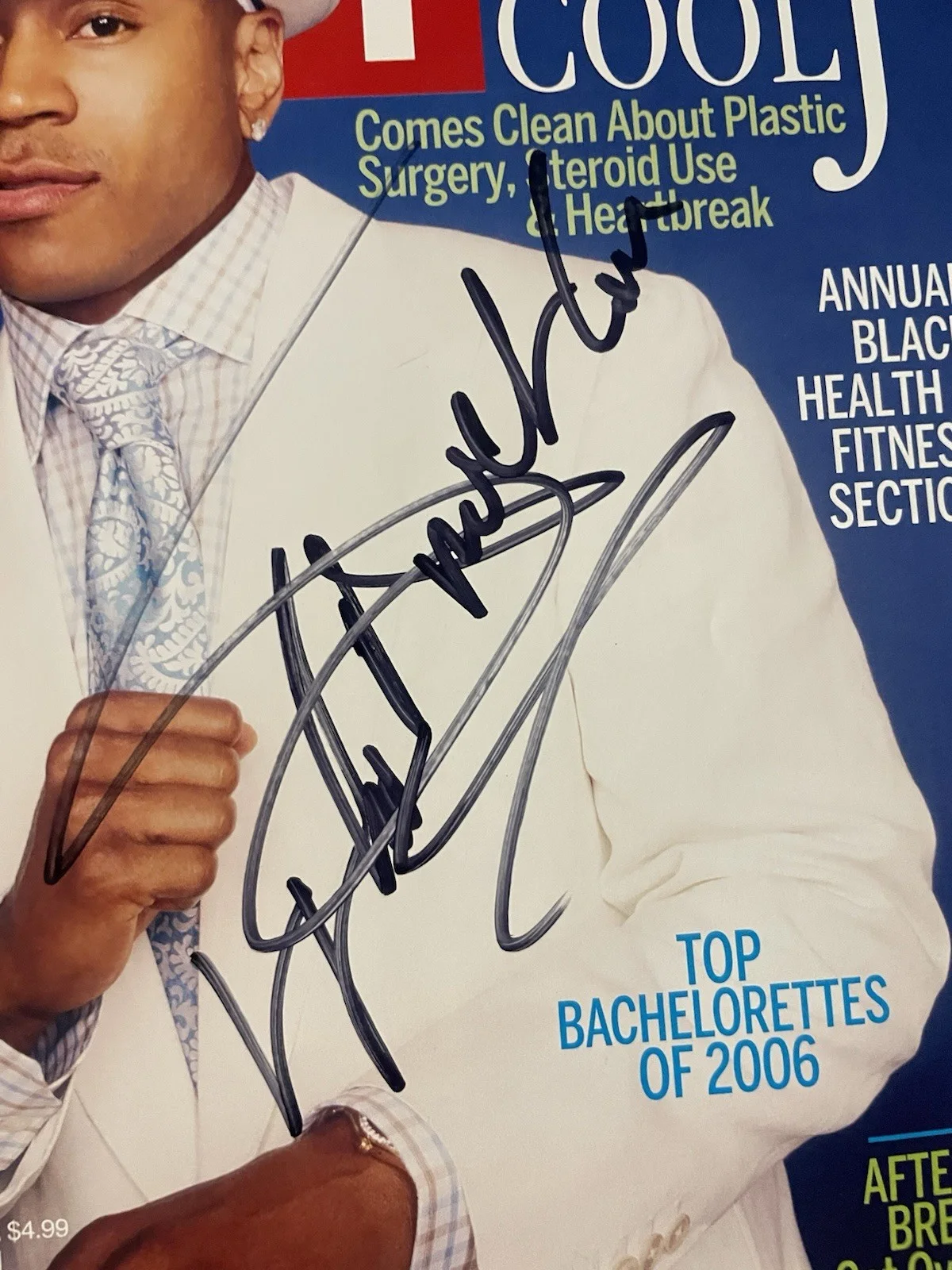 LL Cool J signed Ebony Magazine July 2006 Autographed Rare, изображение 2