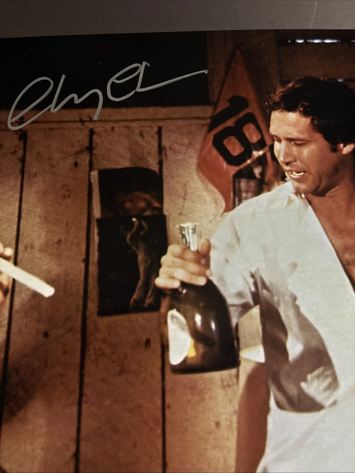 Chevy Chase — Chevy Chase Autographed Signed 16x20 Photo - Caddyshack - Beckett Witnessed, image 4