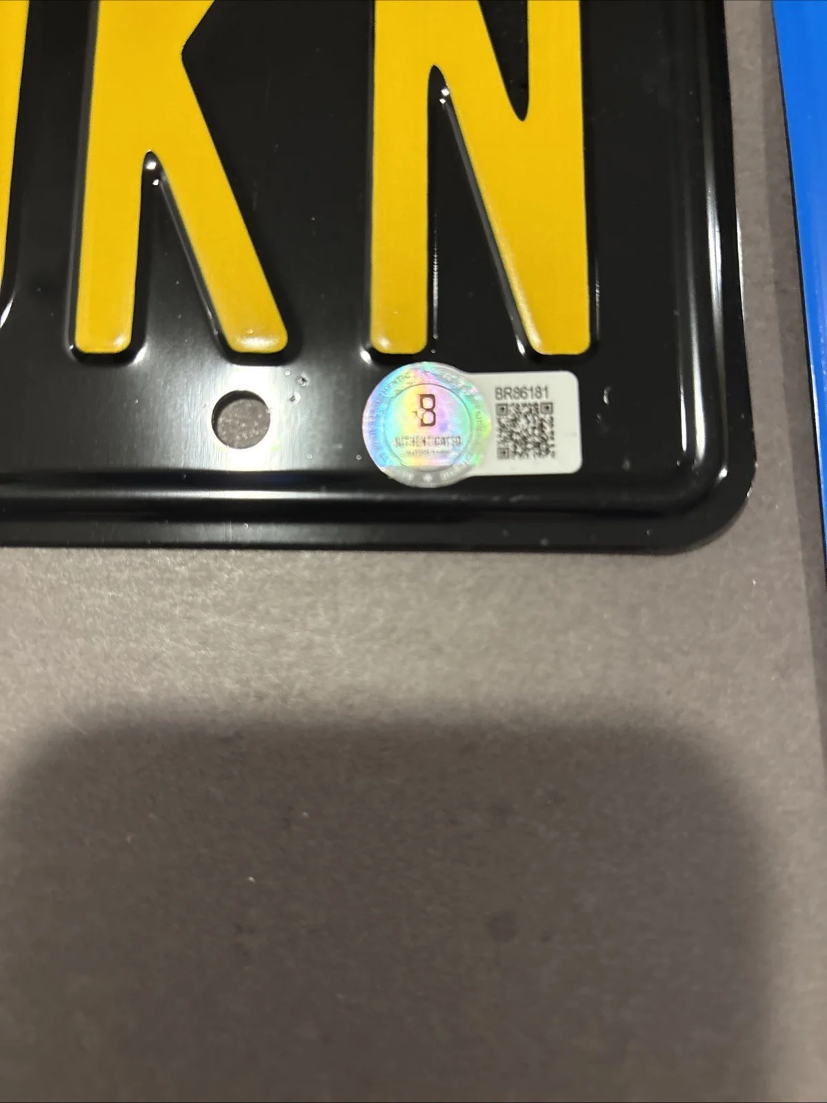 Cheech, Chong — Cheech and Chong Signed 3 License Plates -KP SMOKN & MUF DVR & YESCA-BAS/JSA, image 5