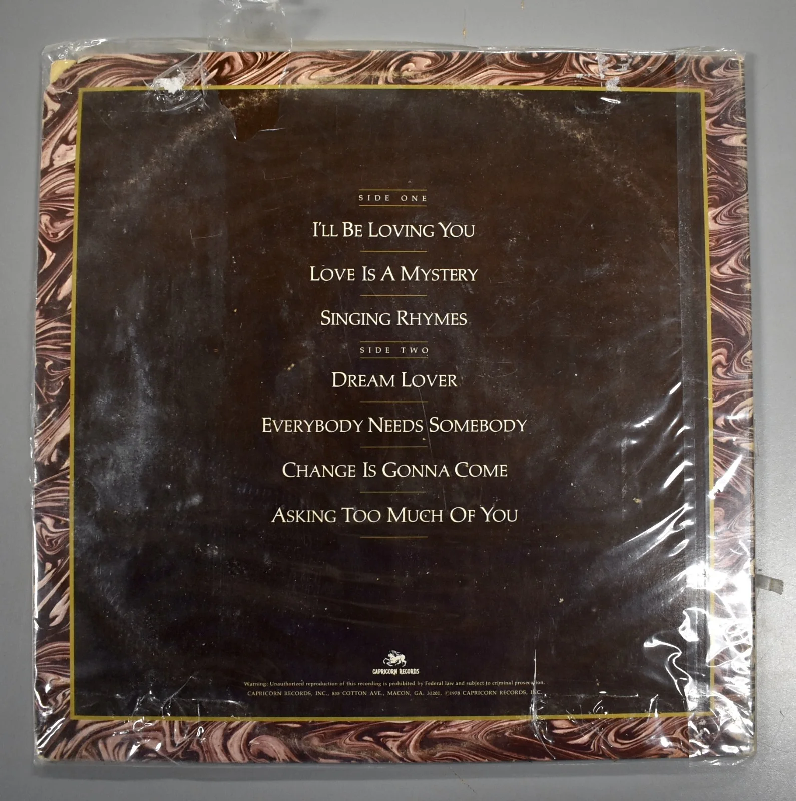 The Marshall Tucker Band Signed Together Forever Vinyl Record Cover Autograph, изображение 4