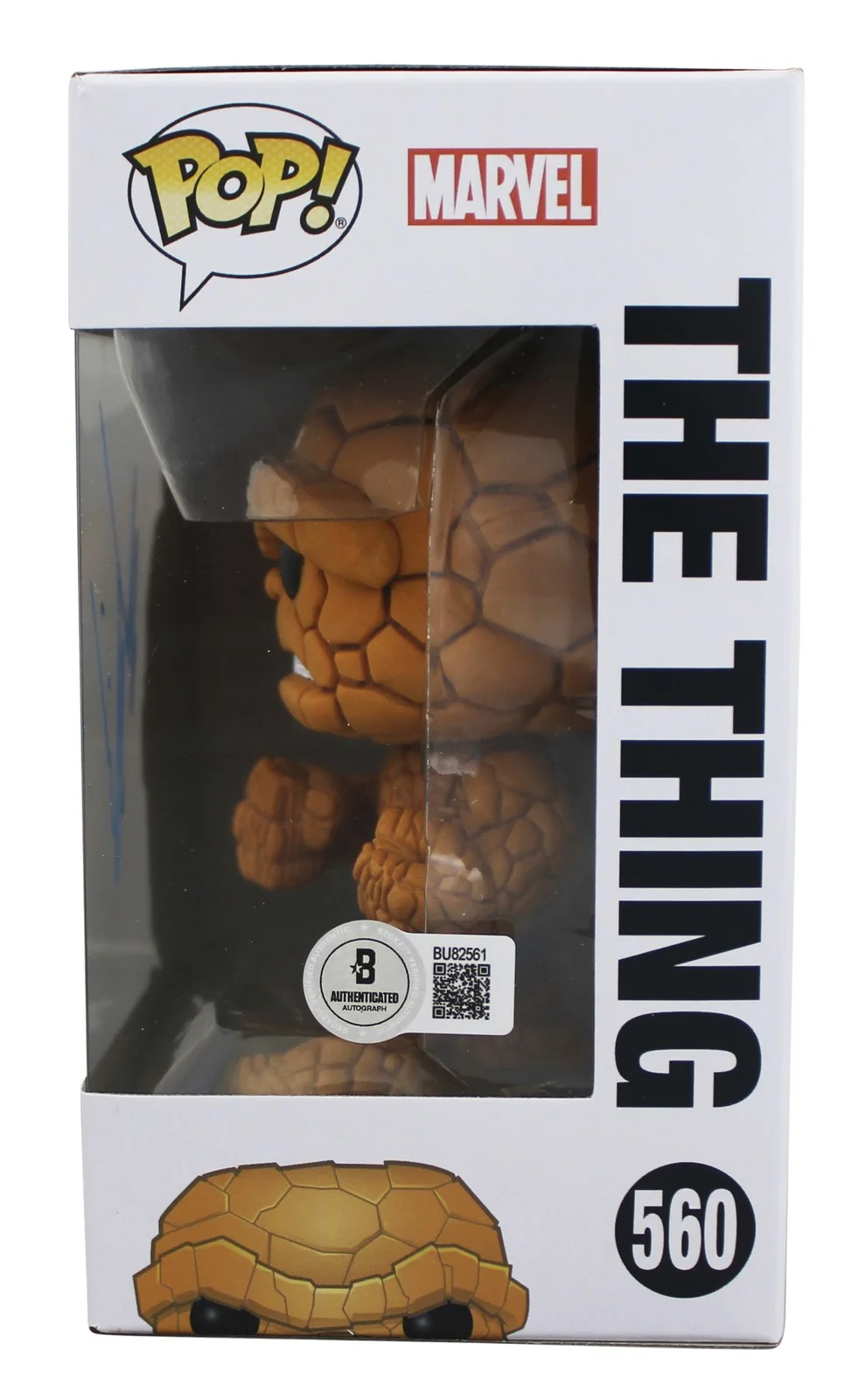 Michael Chiklis — Michael Chiklis Fantastic Four Signed #560 Funko Pop Vinyl Figure BAS #BU82561, изображение 3