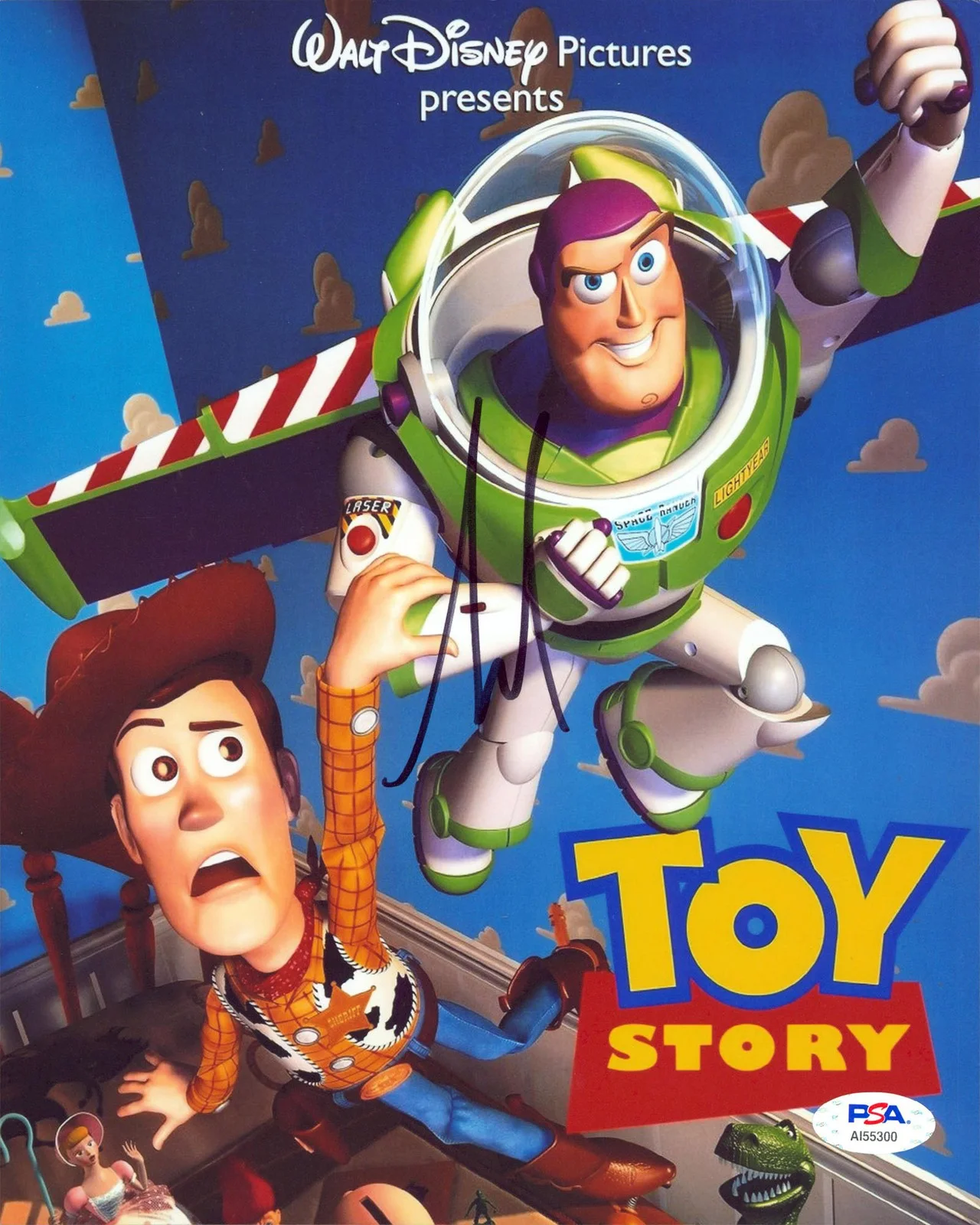 Tim Allen — Tim Allen Toy Story Authentic Signed 8x10 Framed Photo PSA/DNA #AI55300, image 2