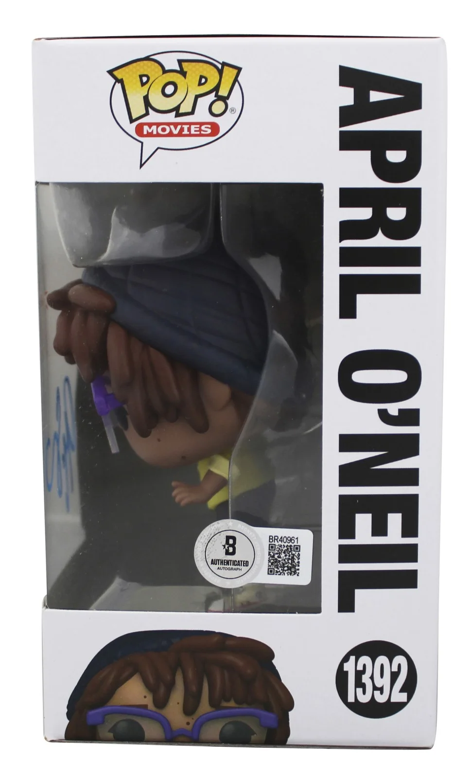 Ayo Edebiri — Ayo Edebiri TMNT Signed April O'Neil #1392 Funko Pop Vinyl Figure BAS #BR40961, изображение 3