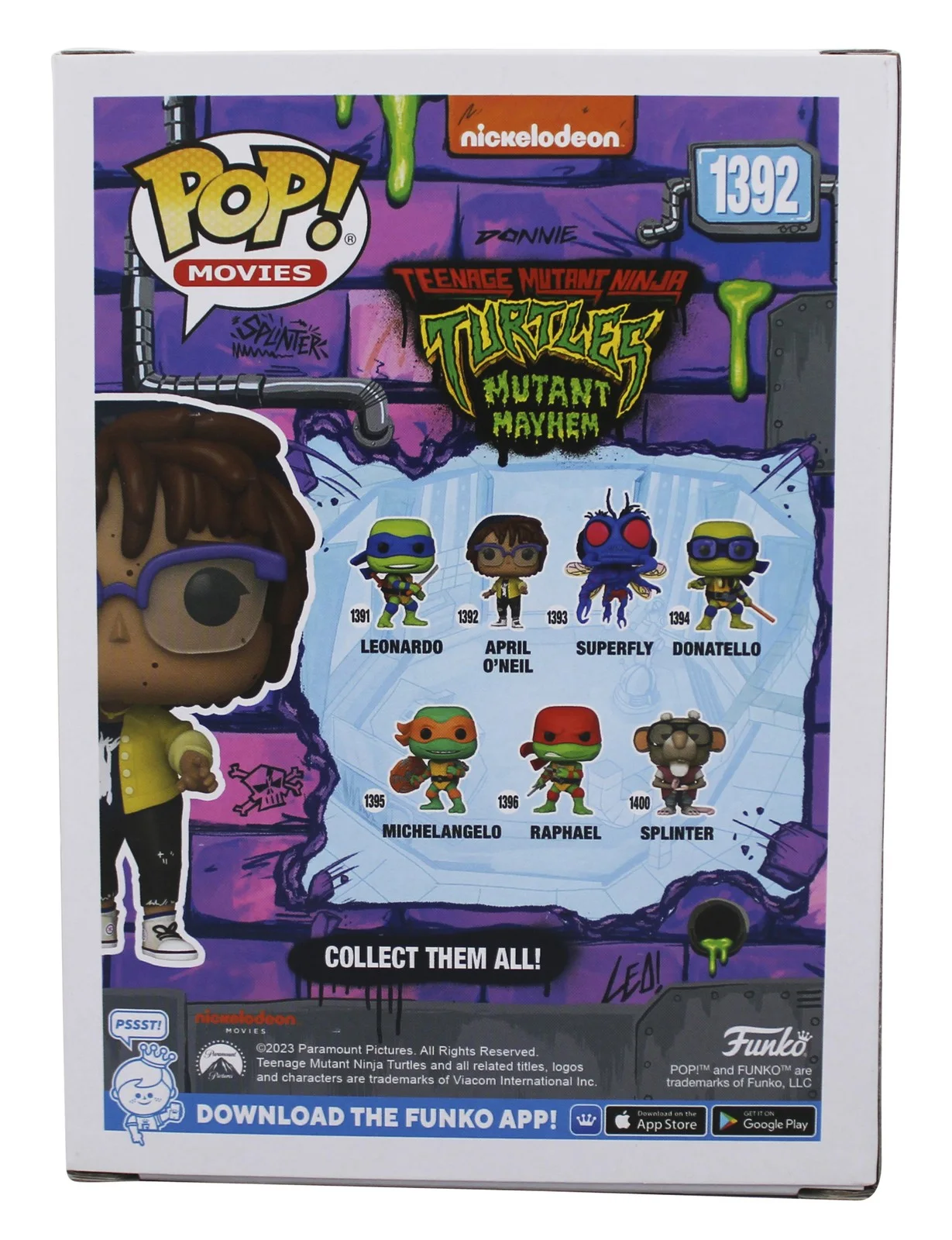 Ayo Edebiri — Ayo Edebiri TMNT Signed April O'Neil #1392 Funko Pop Vinyl Figure BAS #BR40961, изображение 4