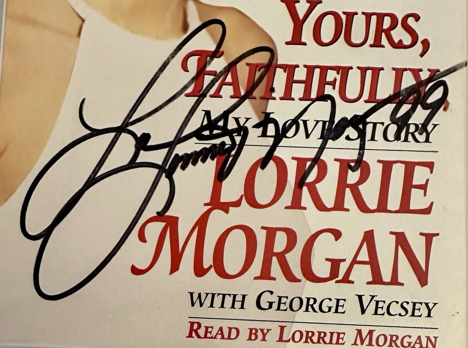 Lorrie Morgan Signed Cassette, изображение 2