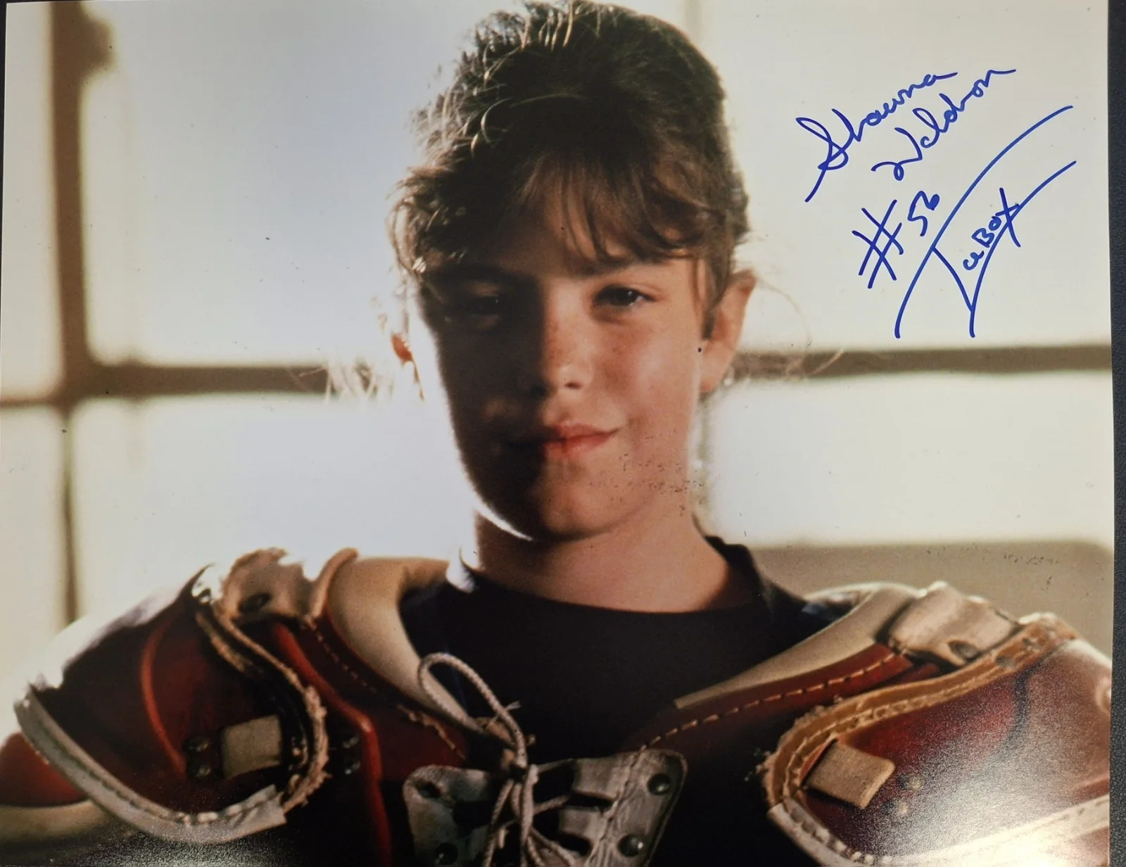 Shawna Waldron — Shawna Waldron Little Giants Icebox Signed 11x14 Pic Autograph Photo